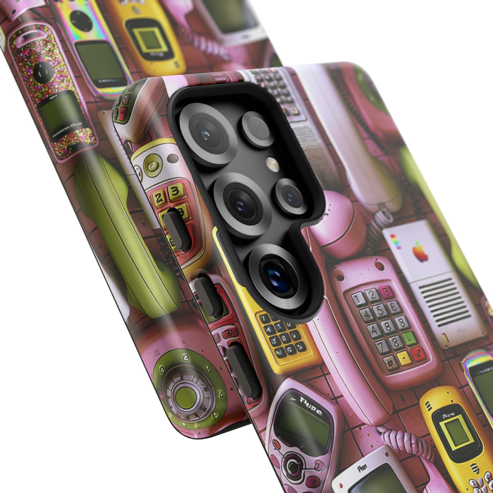 Phone Case — Surreal VR Cityscape Illustration