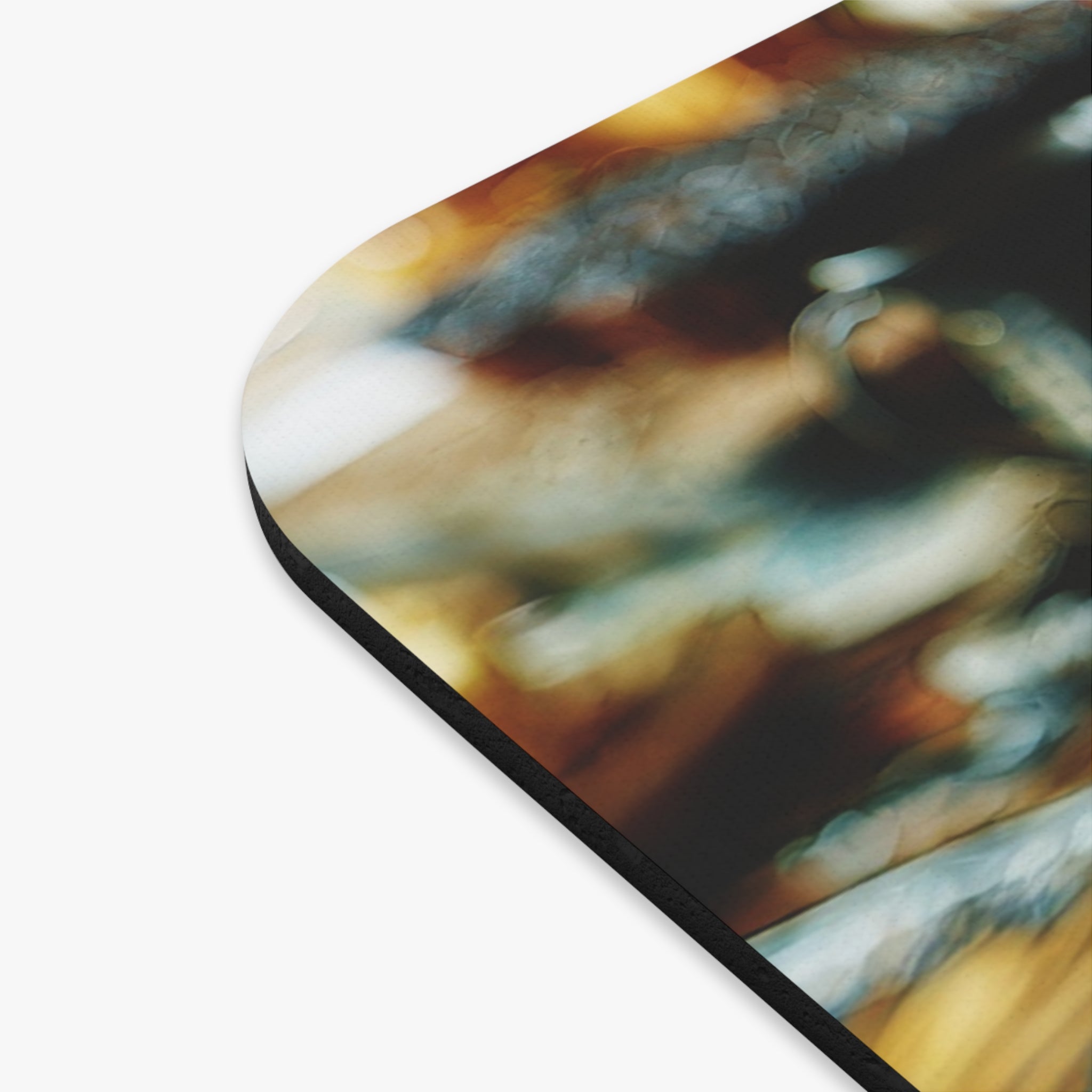 Coffee Cup Mouse Pad — Vintage Coffee Shop Desk Mat