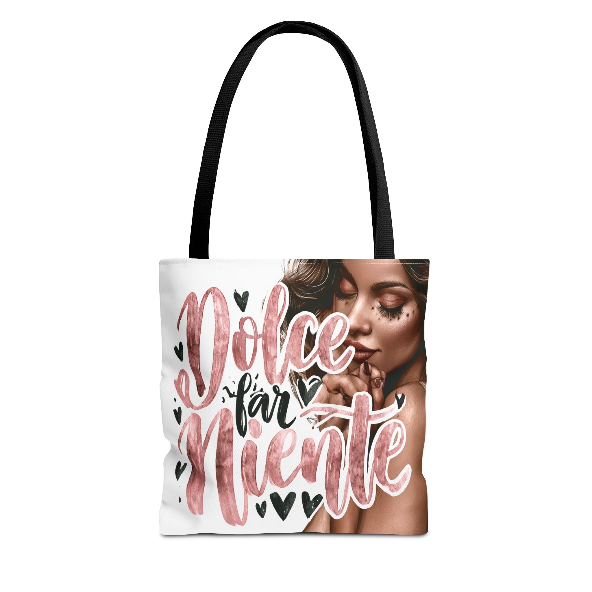 Dolce Far Niente Tote Bag — Italian 'Sweet Doing Nothing' Floral Fashion Tote