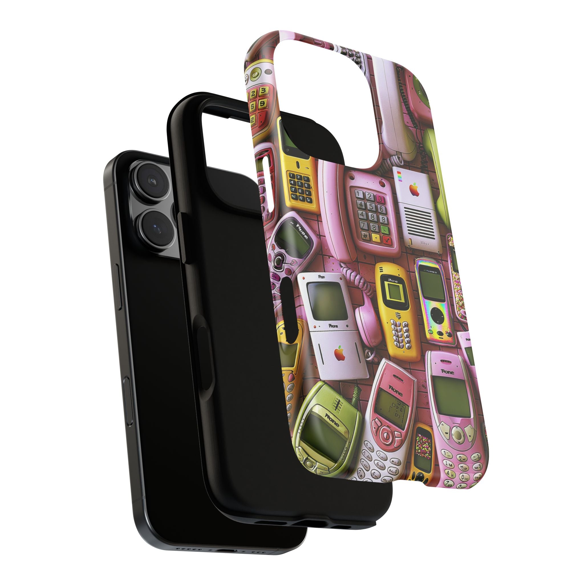 Phone Case — Surreal VR Cityscape Illustration