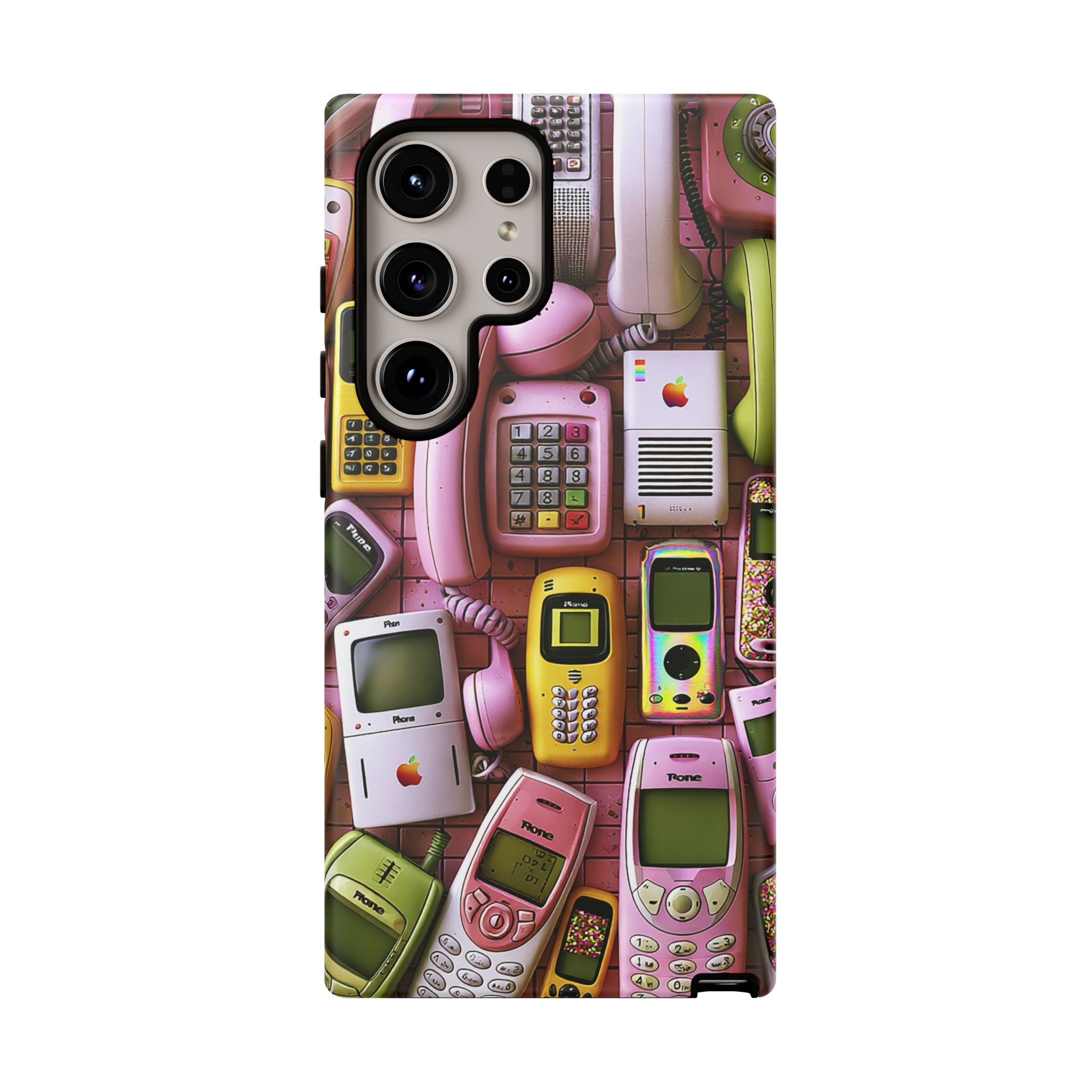 Phone Case — Surreal VR Cityscape Illustration