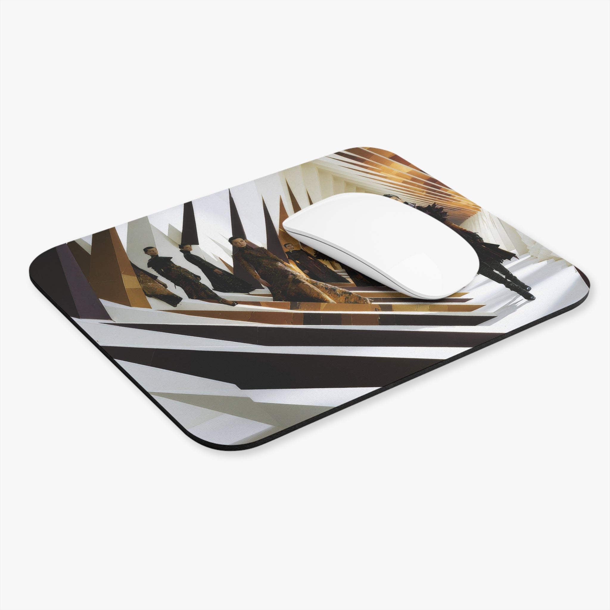 Fashion Runway Mouse Pad – Avant-Garde Catwalk Desk Mat