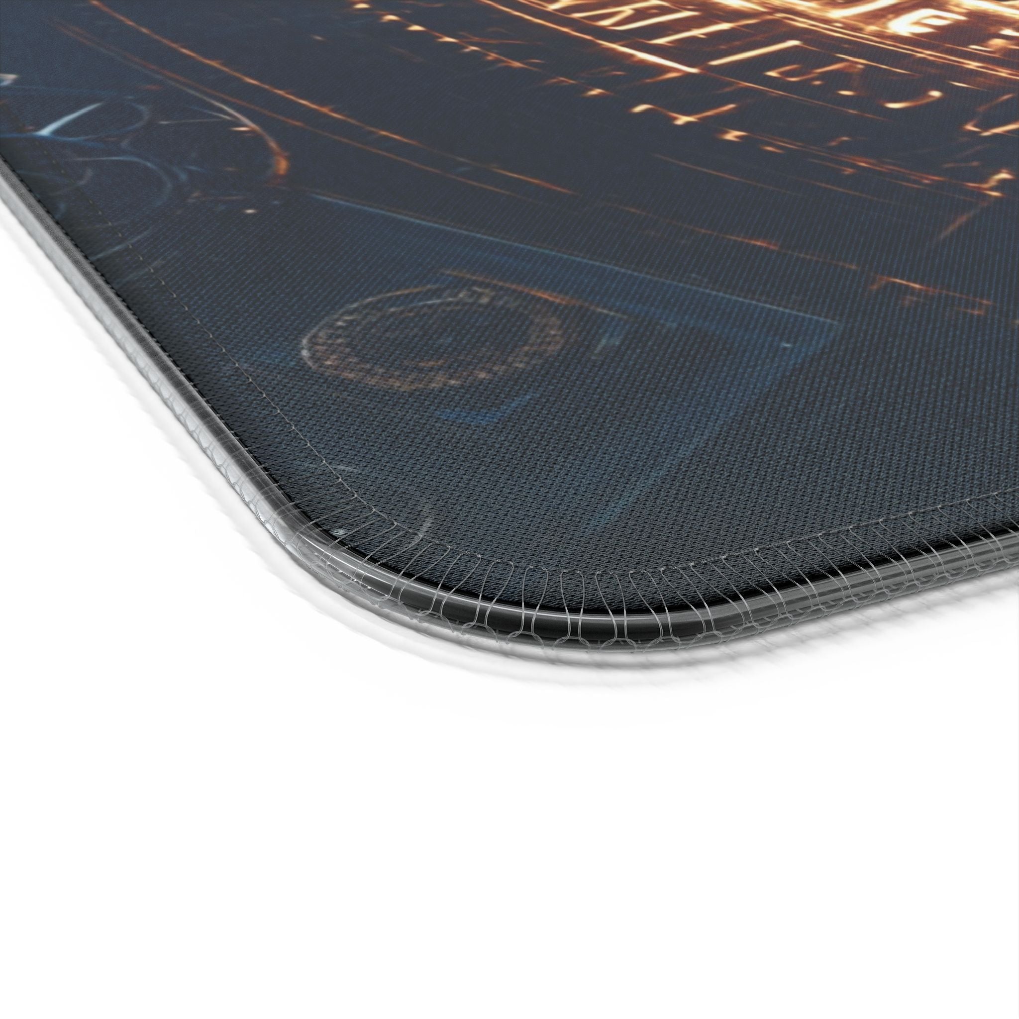 LED Wireless Charging Gaming Mouse Pad — DNA Sci‑Fi RGB Desk Mat