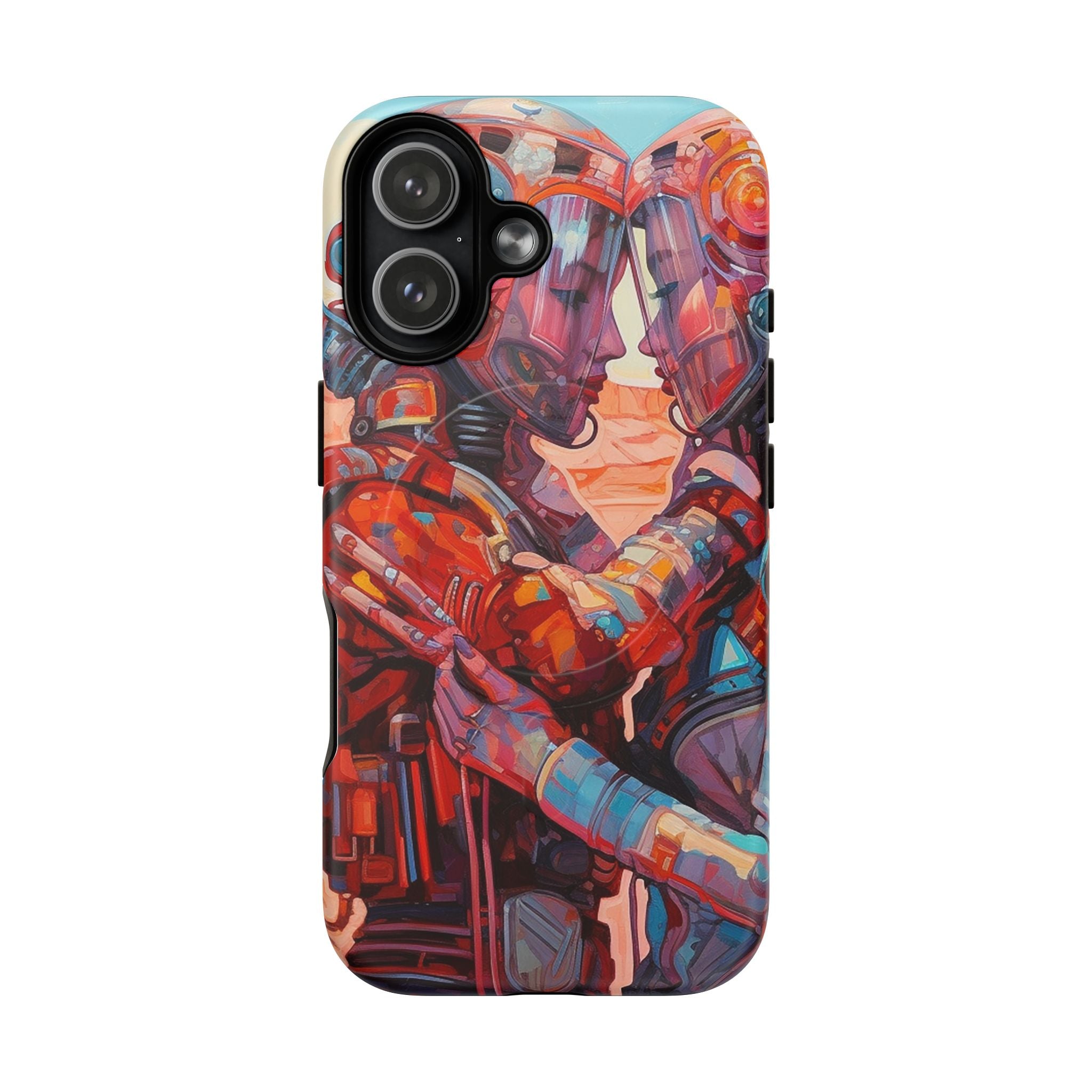 Phone Case — Colorful Futuristic Astronauts Magnetic Tough Case