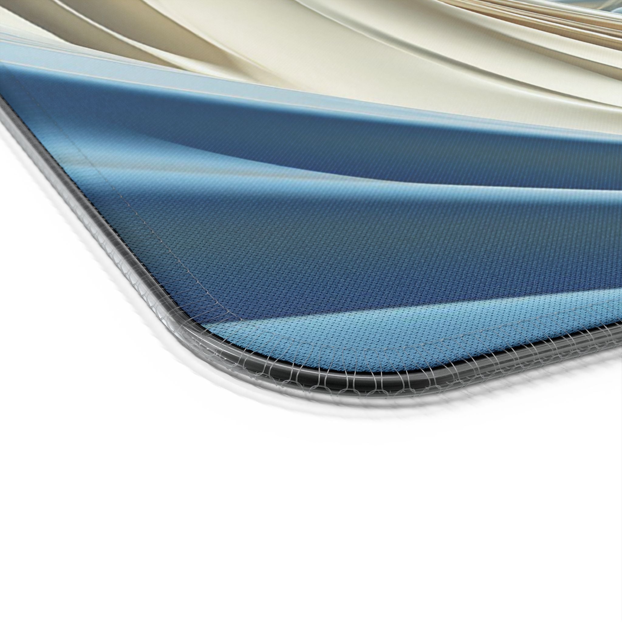 LED Wireless Charging Gaming Mouse Pad — Surreal Desert Fantasy Design