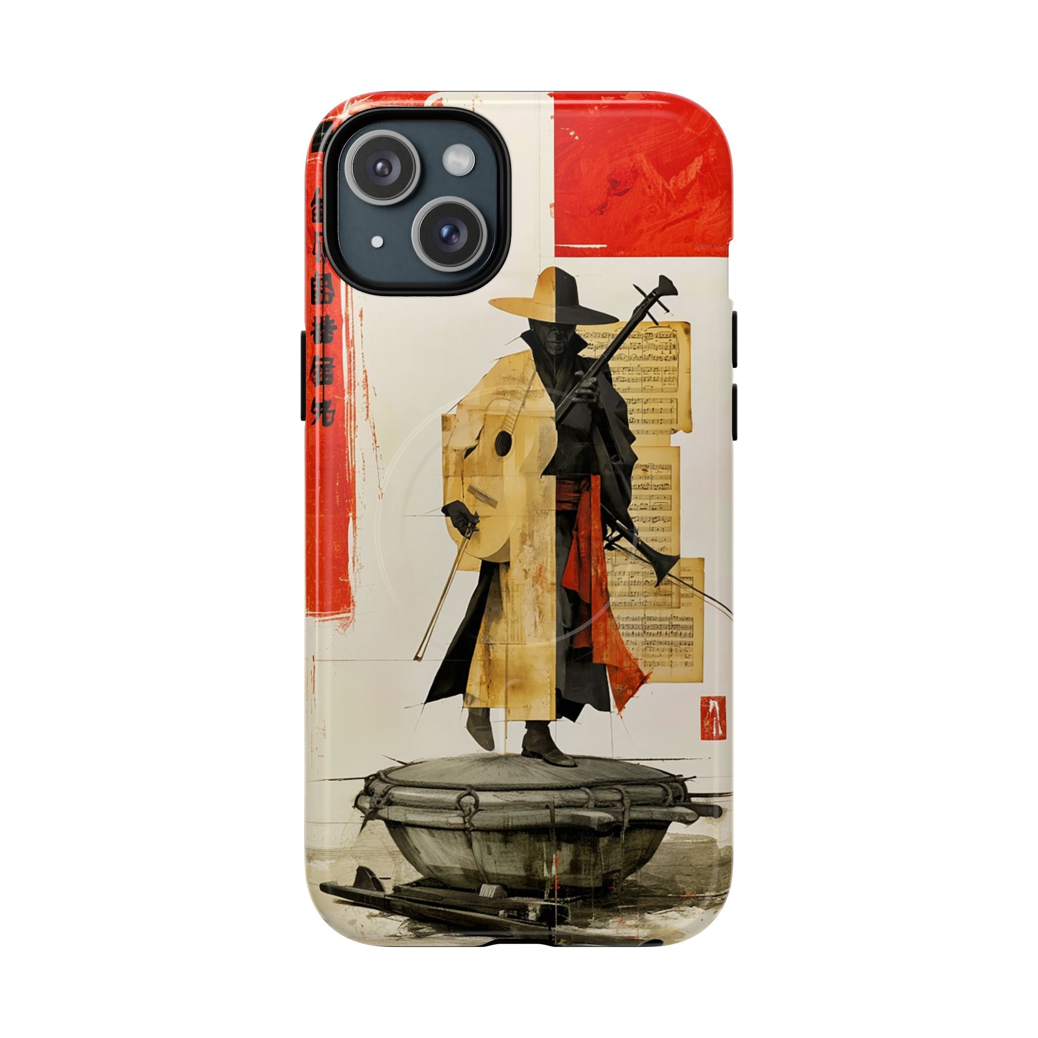 Samurai Art Phone Case — Tough Magnetic Protective iPhone Cover