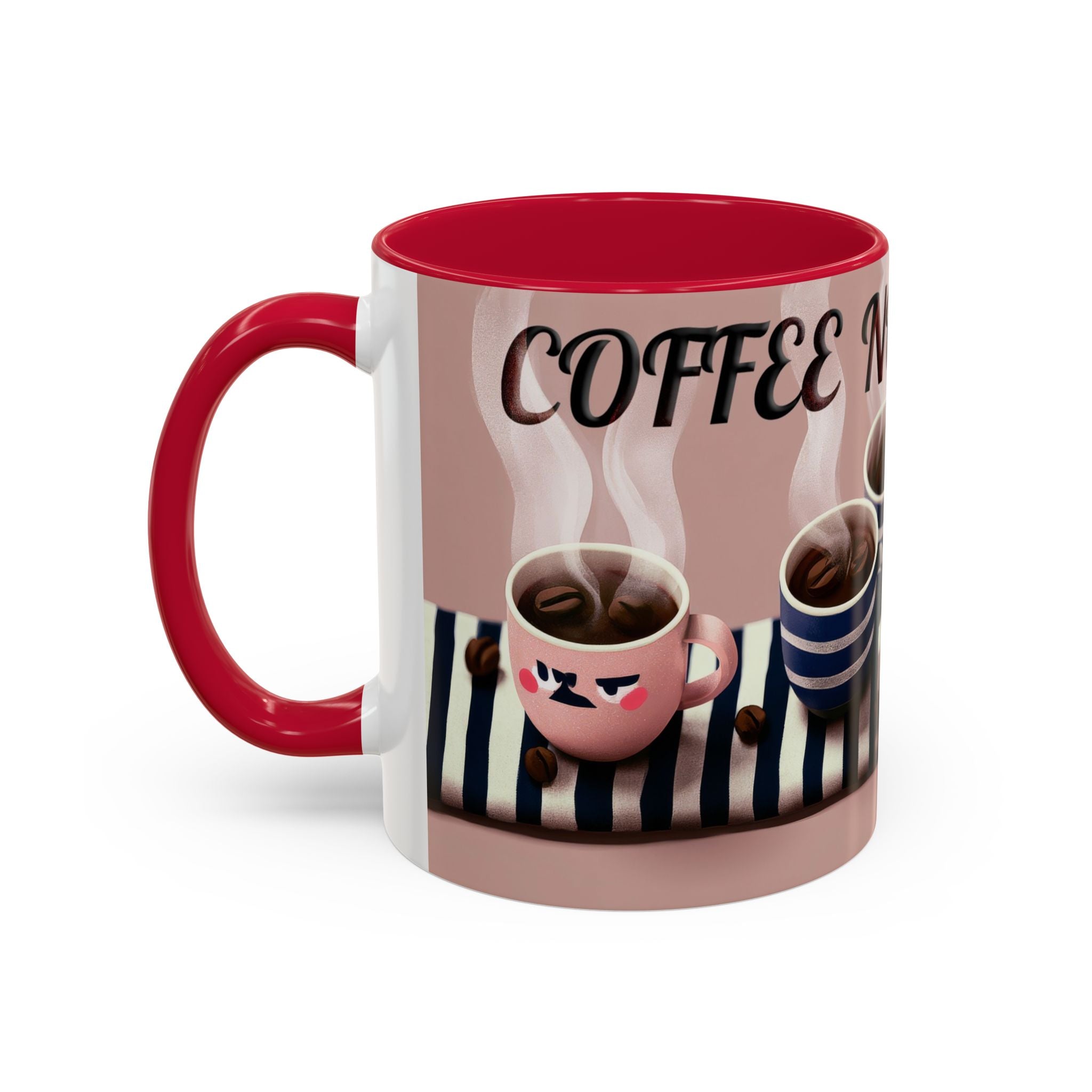 Coffee Now, Talk Later Mug — Cute Kawaii Coffee Cups (11oz, 15oz)