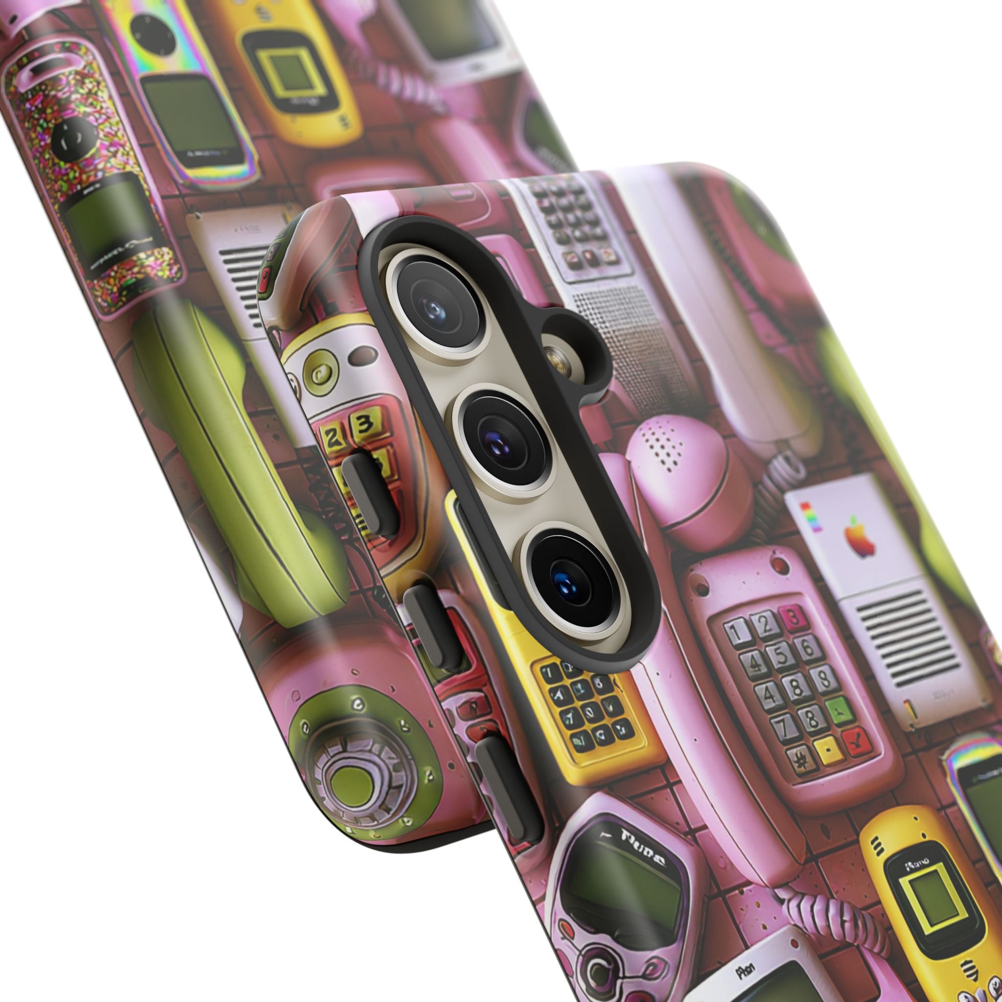 Phone Case — Surreal VR Cityscape Illustration