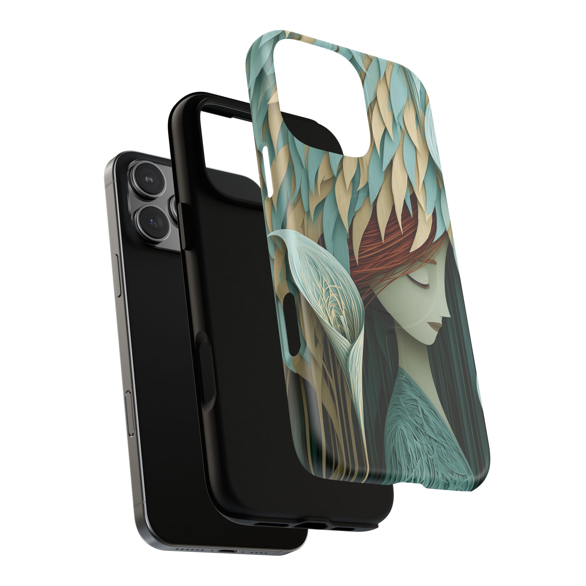 Artistic Forest Nymph Tough Magnetic Phone Case