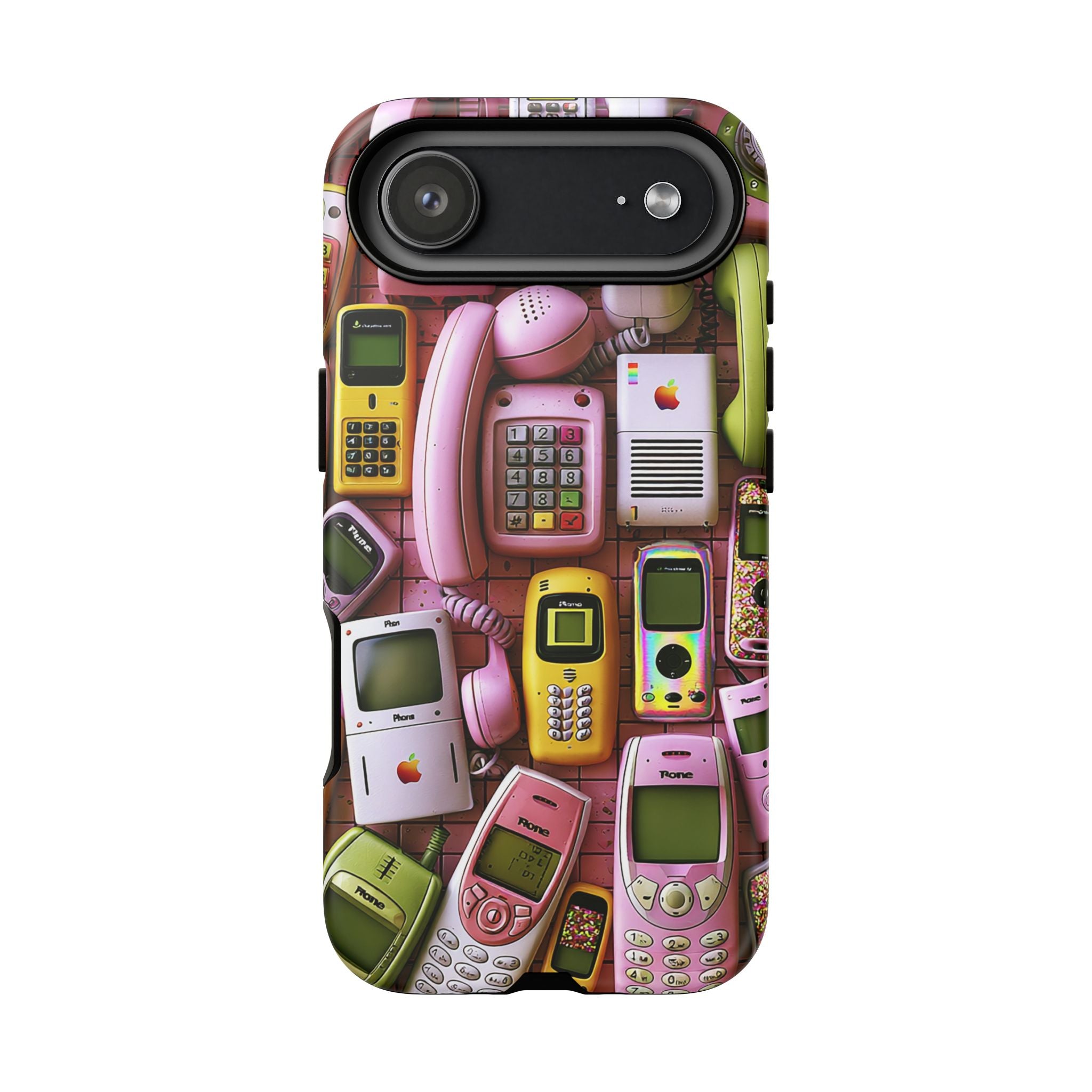 Phone Case — Surreal VR Cityscape Illustration