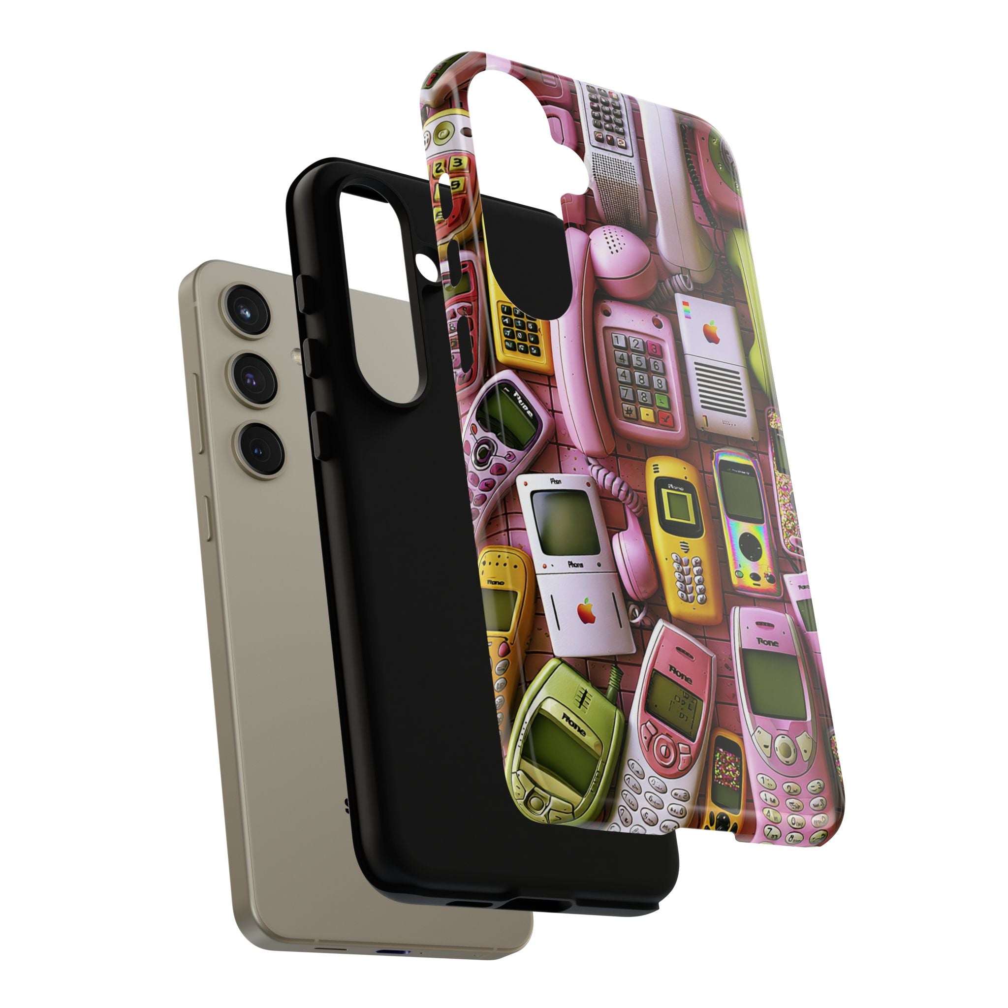 Phone Case — Surreal VR Cityscape Illustration