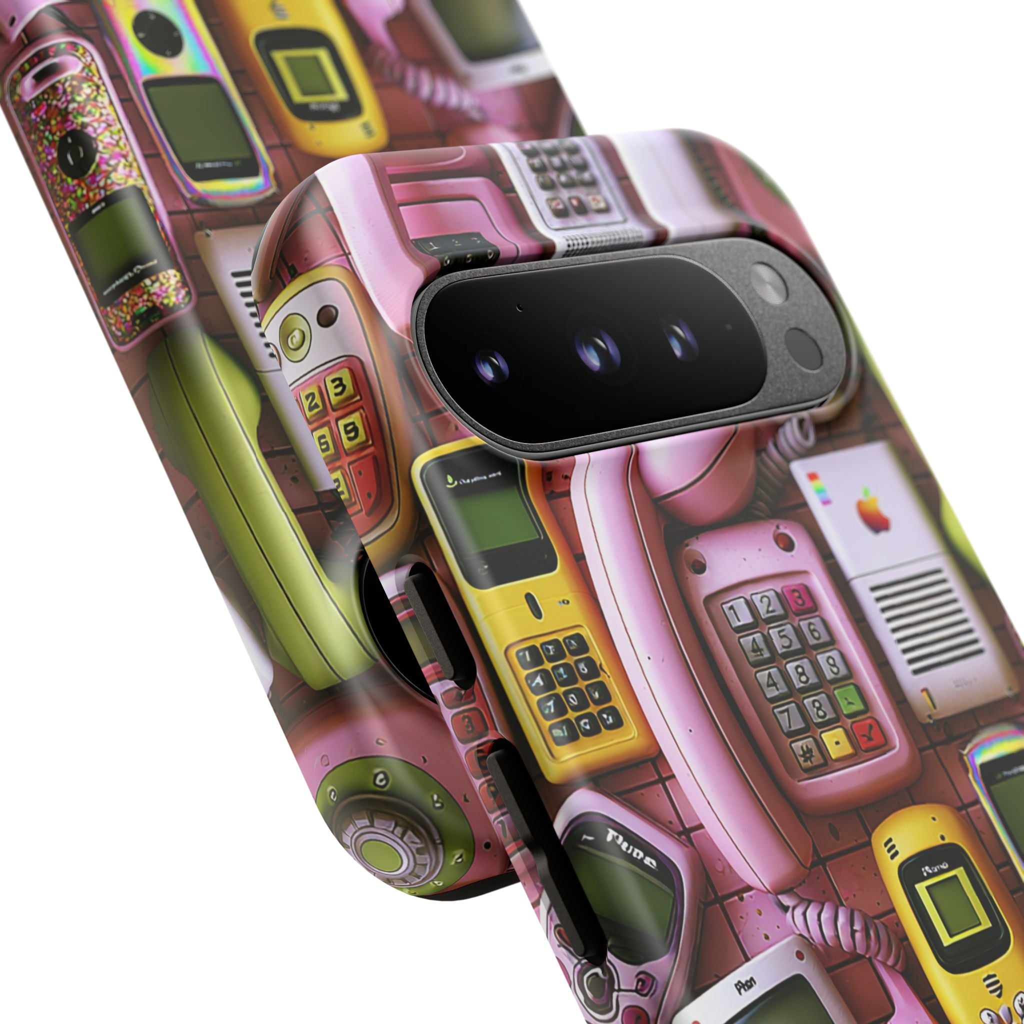 Phone Case — Surreal VR Cityscape Illustration
