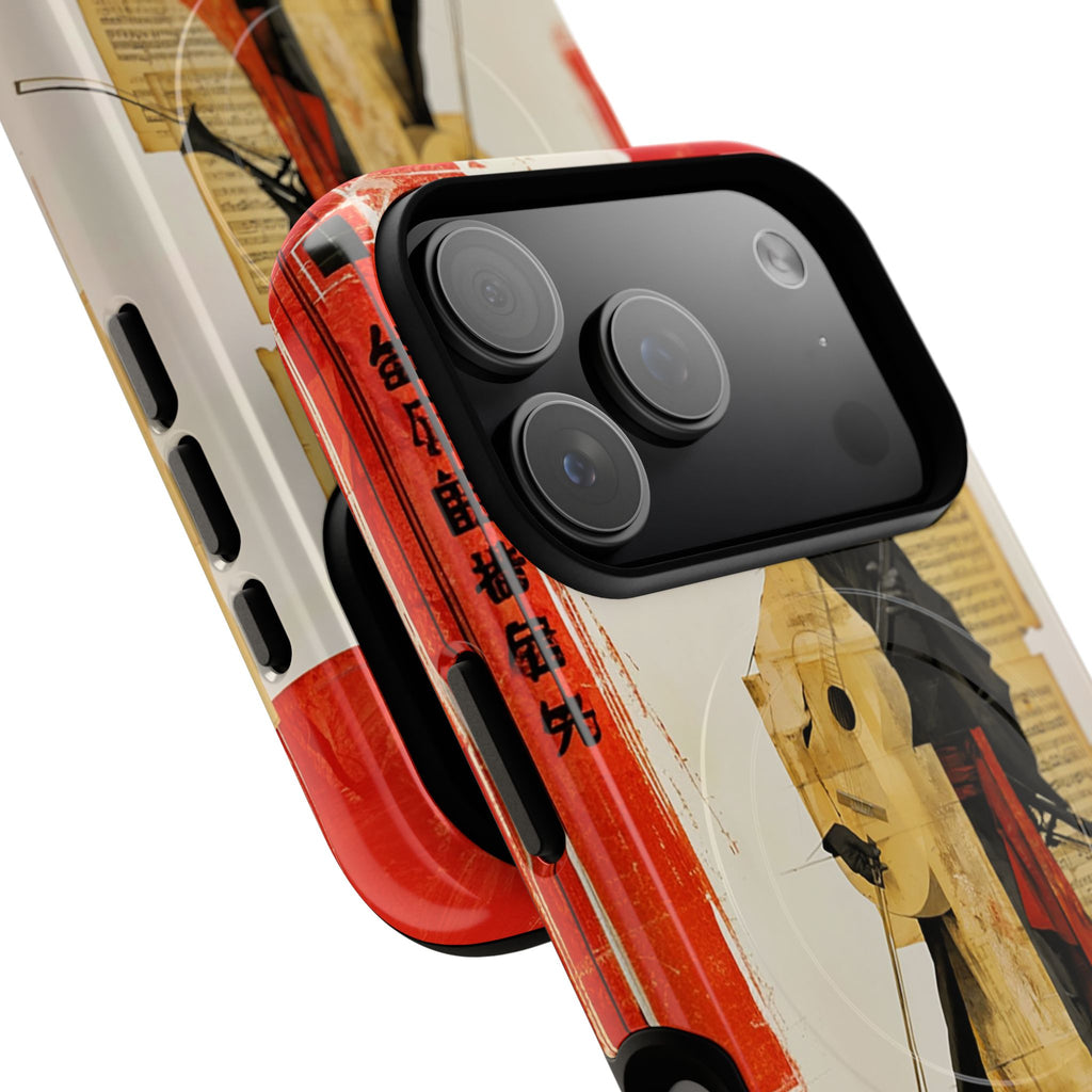 Samurai Art Phone Case — Tough Magnetic Protective iPhone Cover