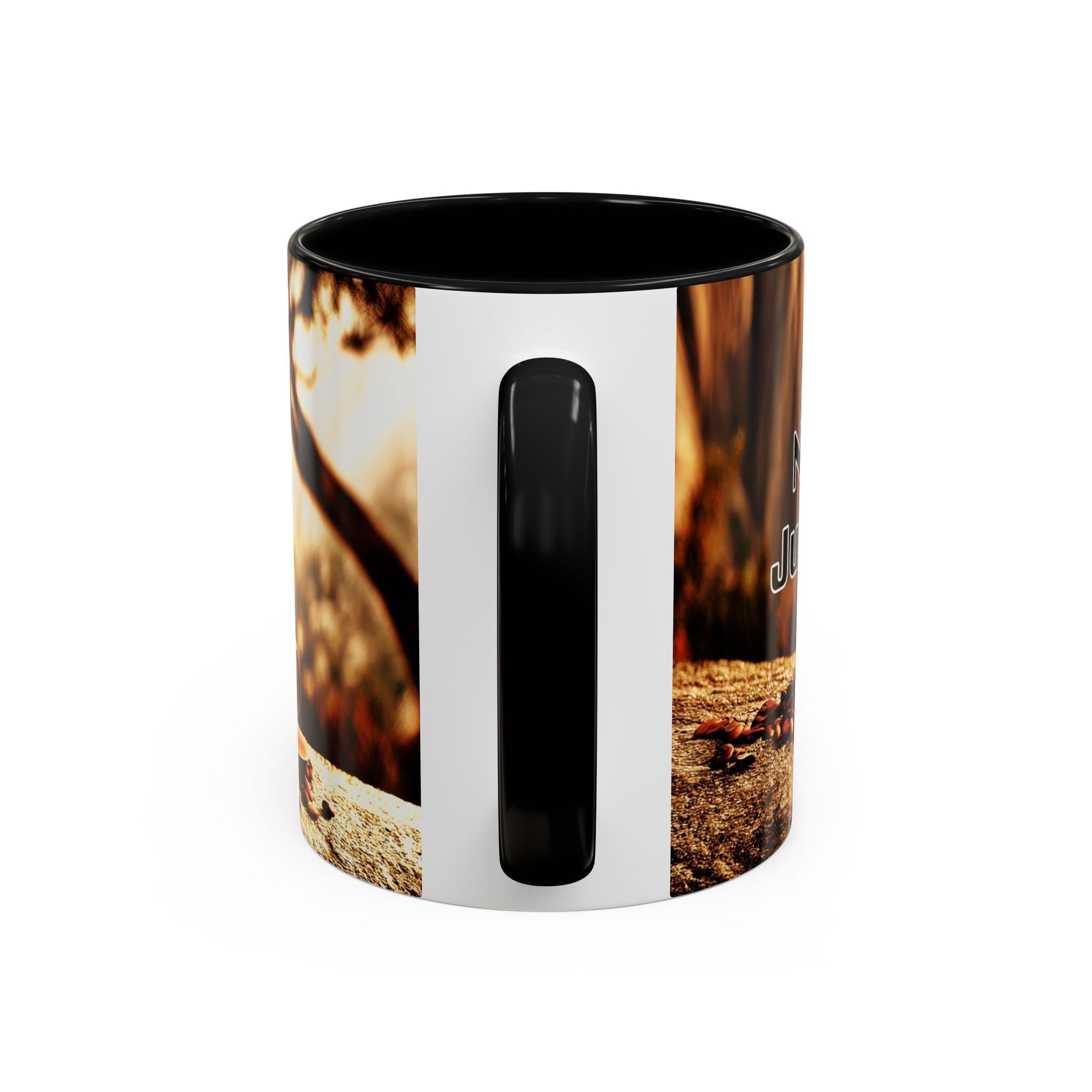 Coffee Mug — “No Chains on My Soul, Just Need Some Coffee” Accent Ceramic Mug (11/15 oz)