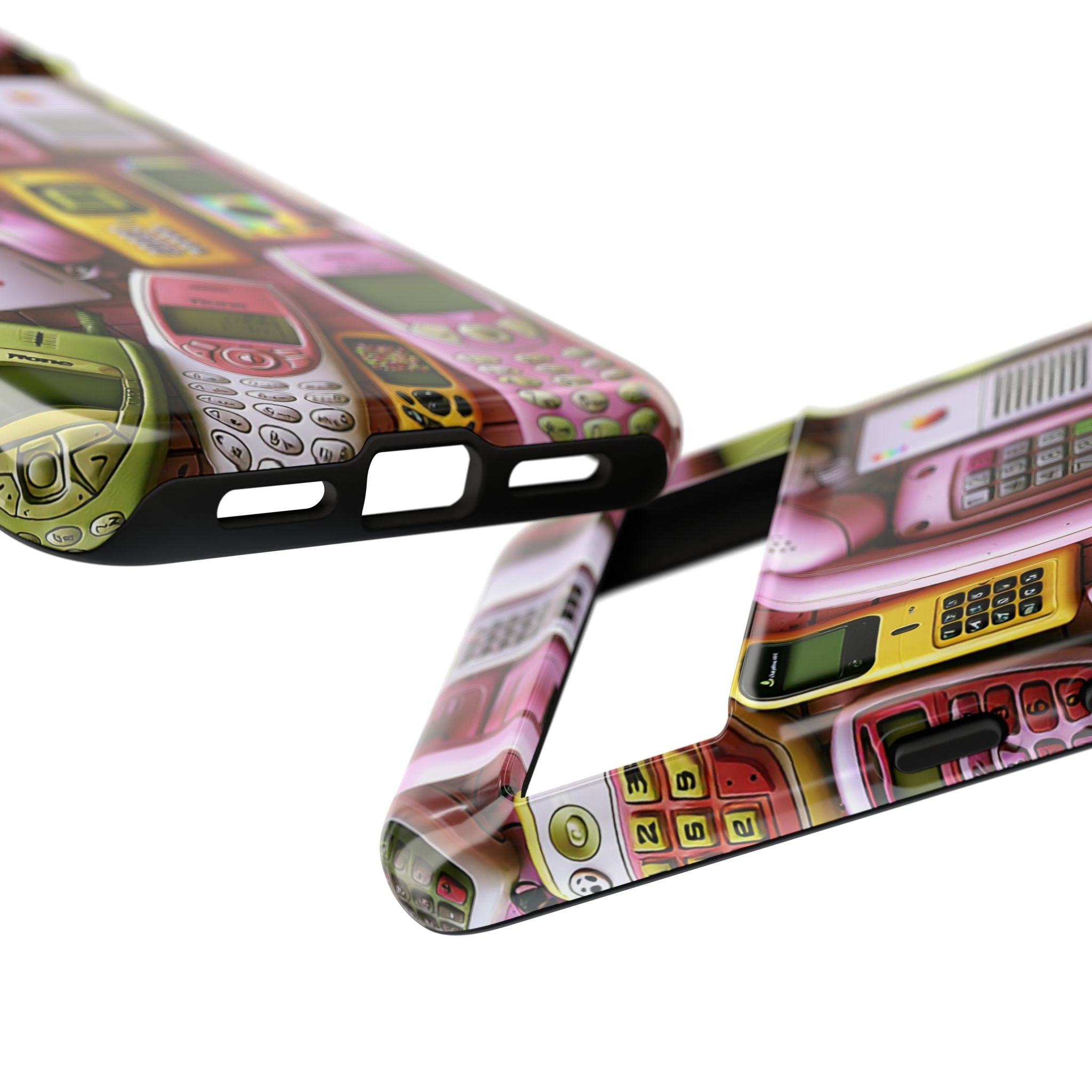 Phone Case — Surreal VR Cityscape Illustration