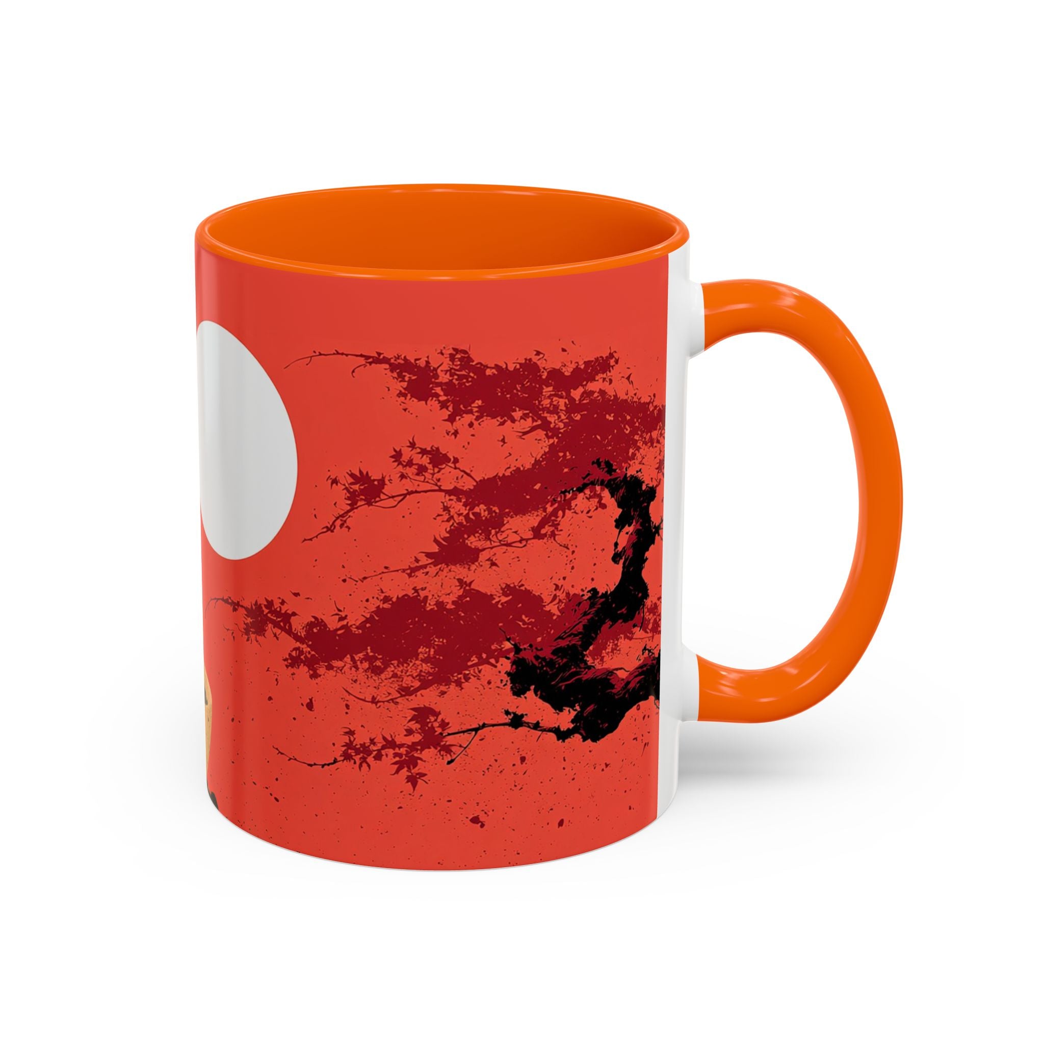 Red Coffee Mug - "Yeah, yeah, yeah ... First Coffee" Vintage Steam Design (11/15oz)