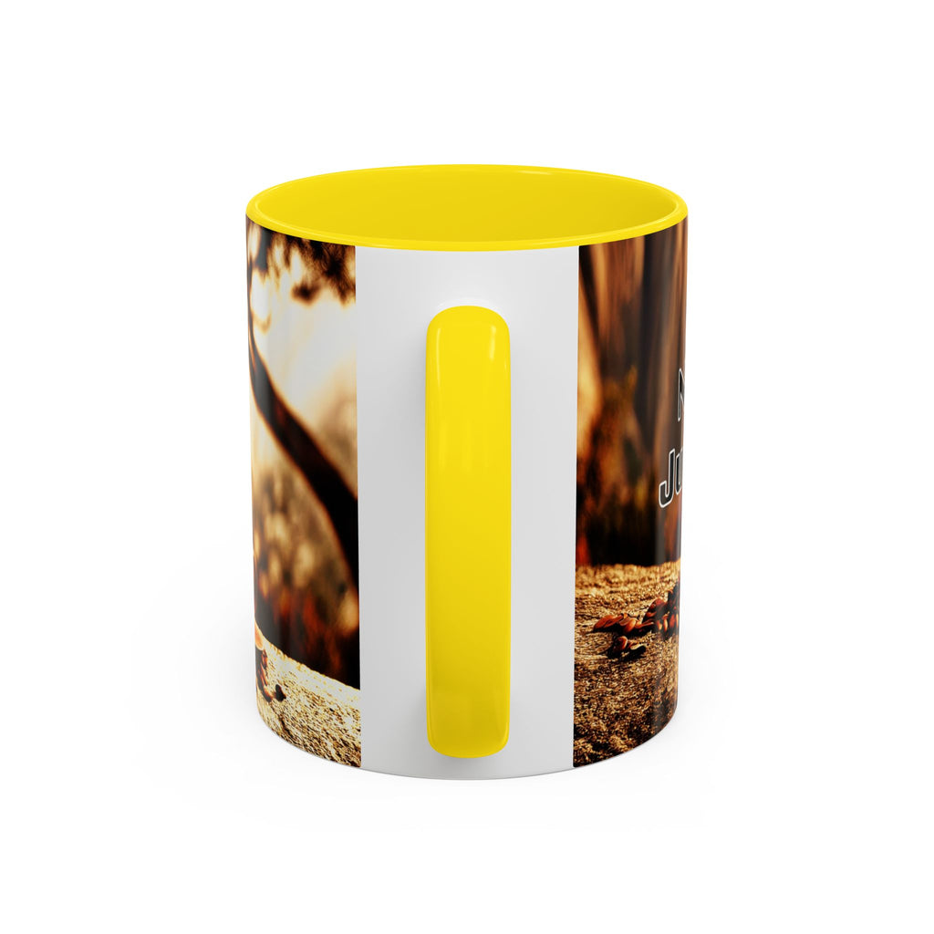 Coffee Mug — “No Chains on My Soul, Just Need Some Coffee” Accent Ceramic Mug (11/15 oz)