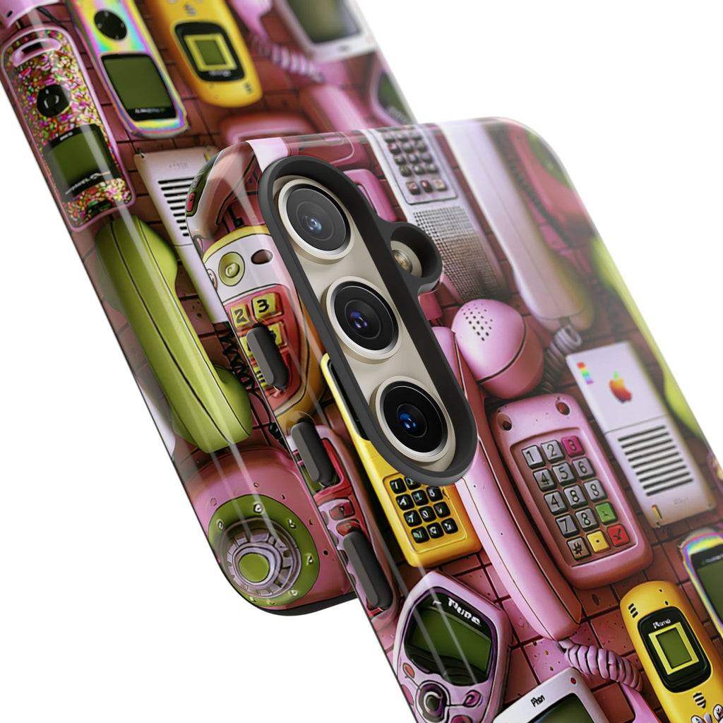 Phone Case — Surreal VR Cityscape Illustration