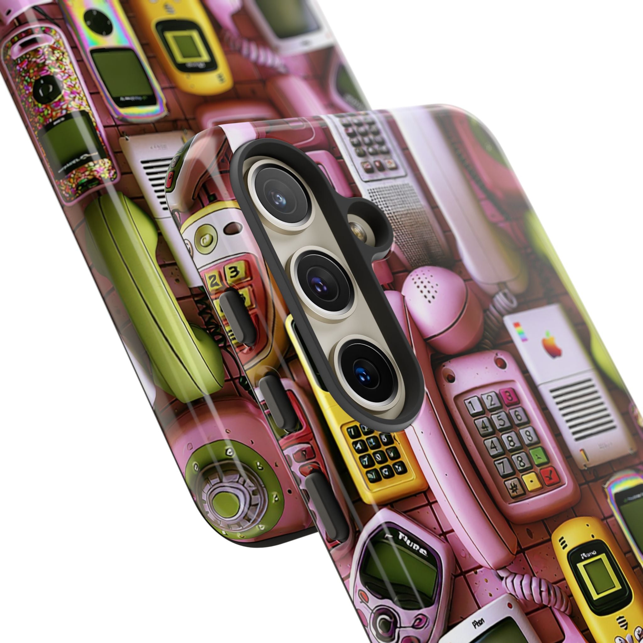 Phone Case — Surreal VR Cityscape Illustration
