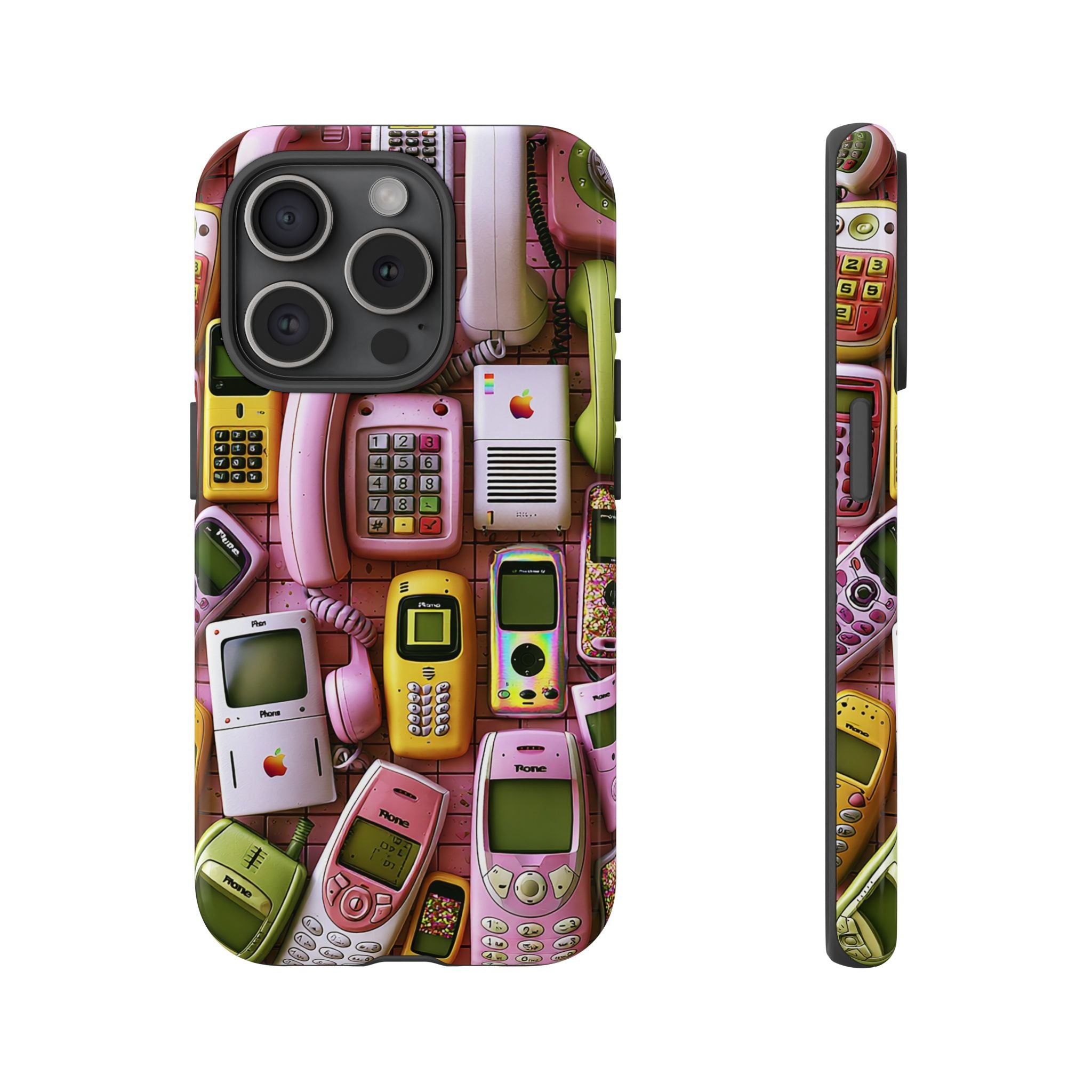 Phone Case — Surreal VR Cityscape Illustration