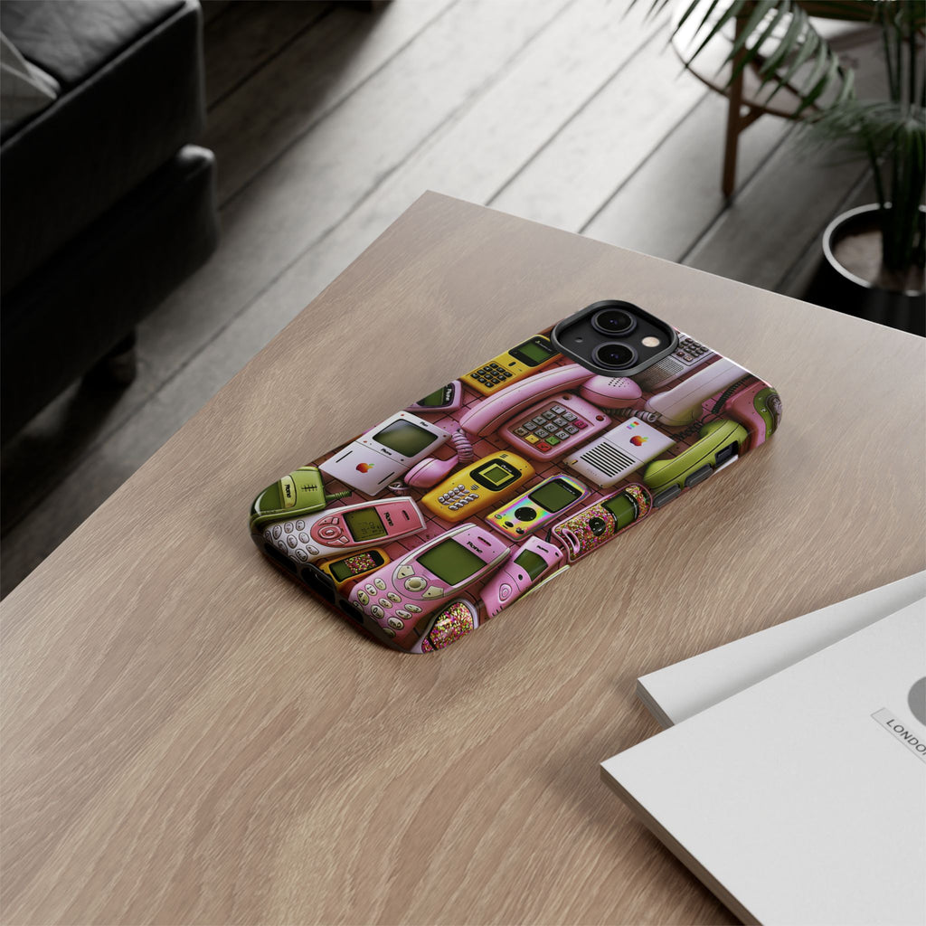 Phone Case — Surreal VR Cityscape Illustration