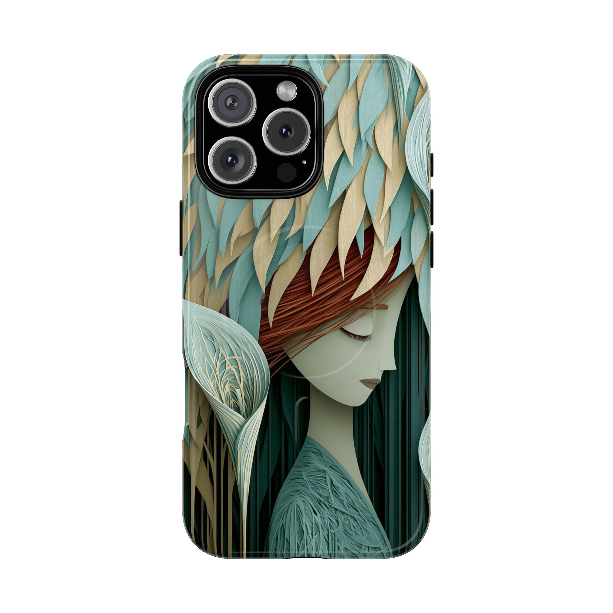 Artistic Forest Nymph Tough Magnetic Phone Case