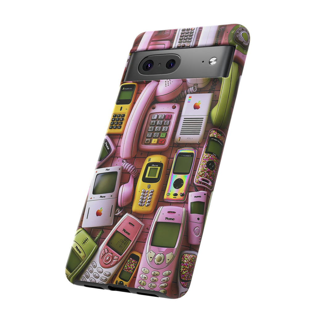 Phone Case — Surreal VR Cityscape Illustration