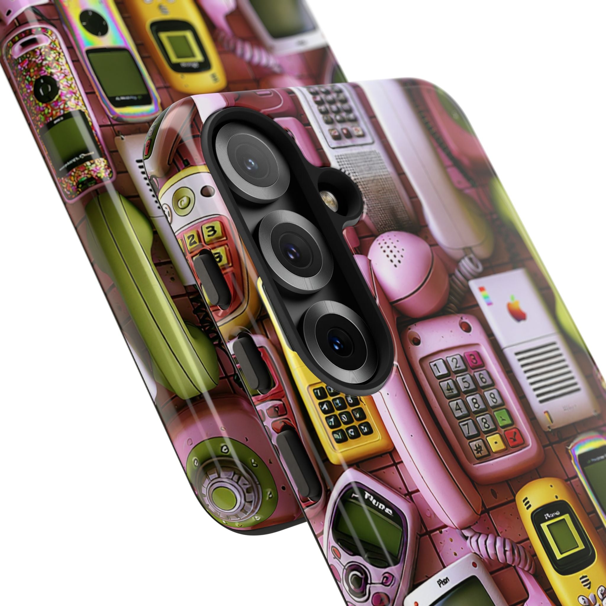 Phone Case — Surreal VR Cityscape Illustration