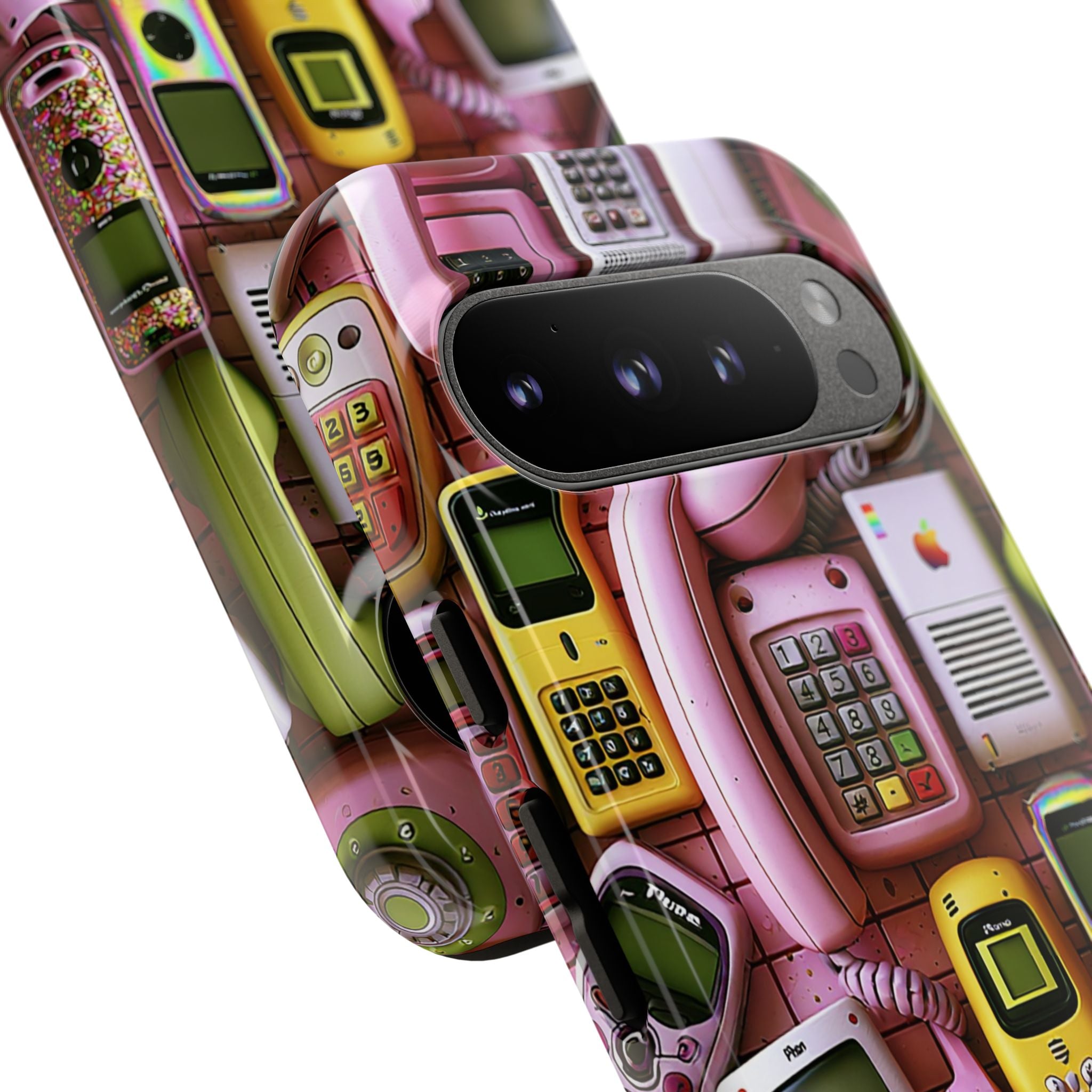 Phone Case — Surreal VR Cityscape Illustration