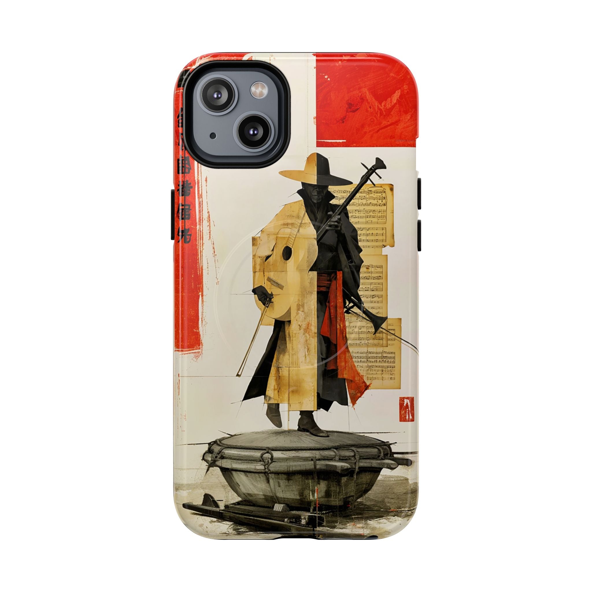 Samurai Art Phone Case — Tough Magnetic Protective iPhone Cover