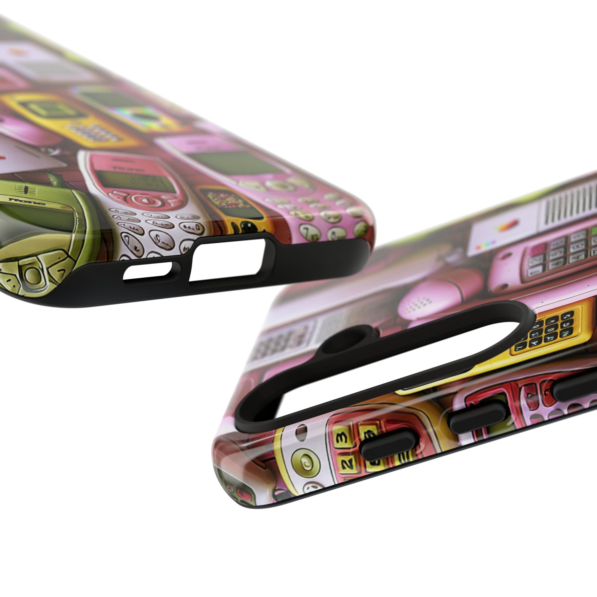 Phone Case — Surreal VR Cityscape Illustration