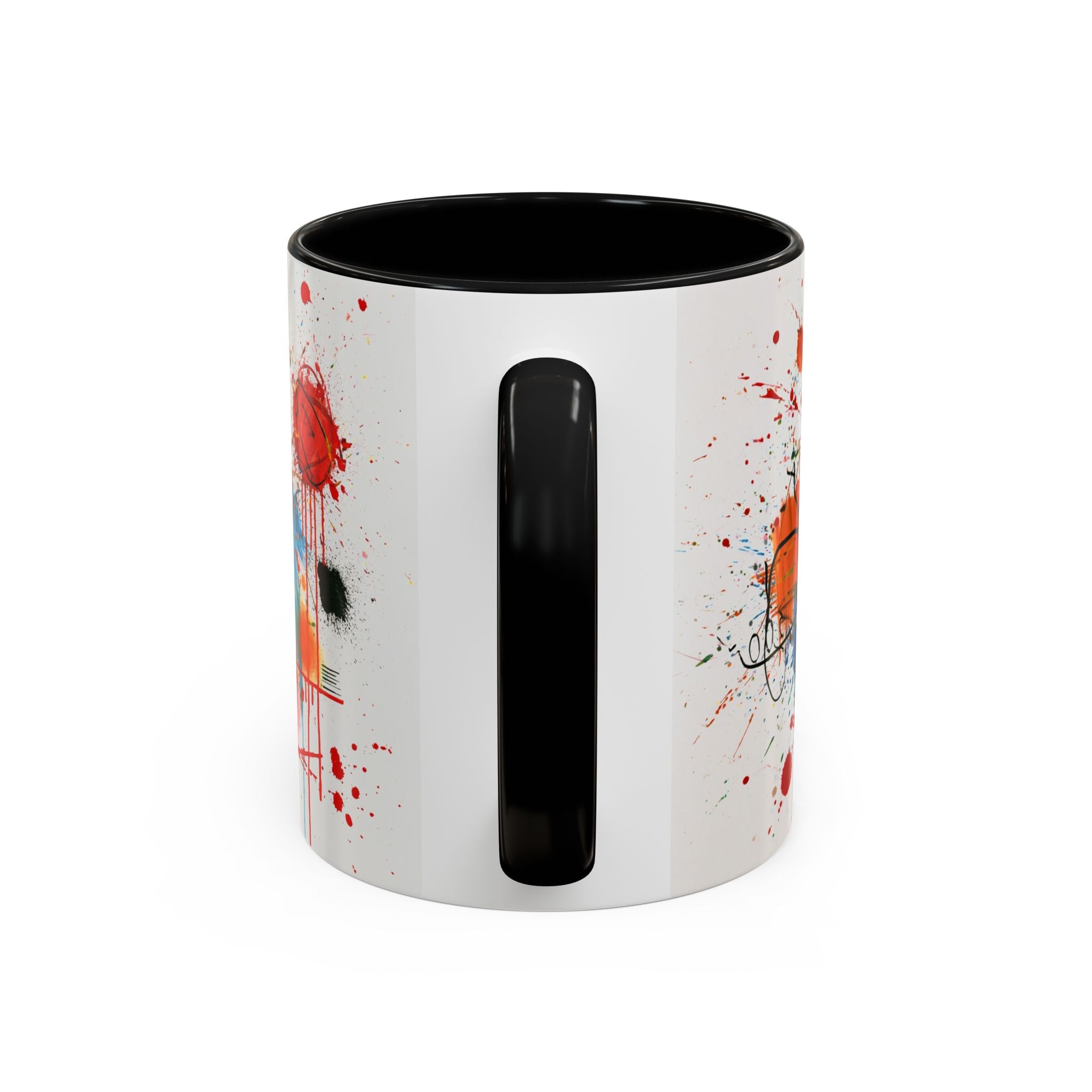 Colorful Abstract Monster Coffee Mug — Vibrant Art Accent Mug (11/15 oz)