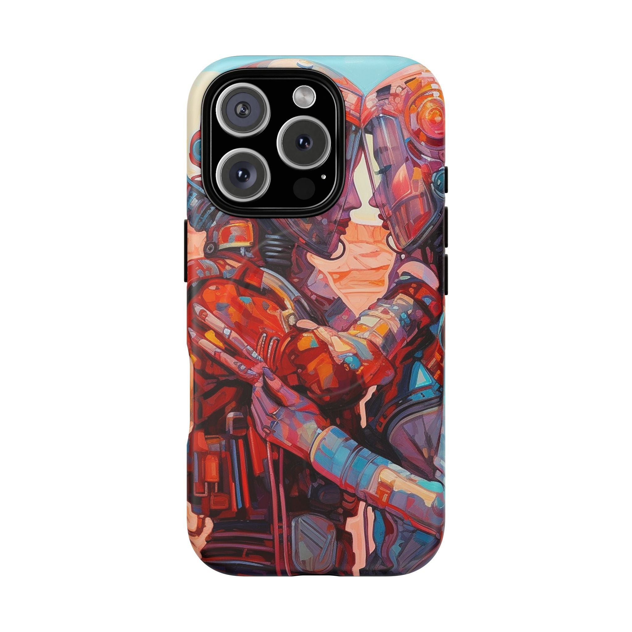Phone Case — Colorful Futuristic Astronauts Magnetic Tough Case