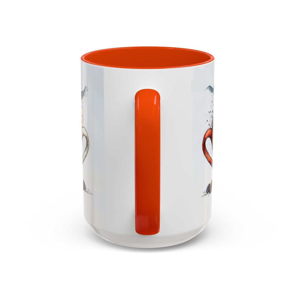 But First Coffee Ceramic Mug — Colorful Watercolor Coffee Cups (11oz & 15oz)