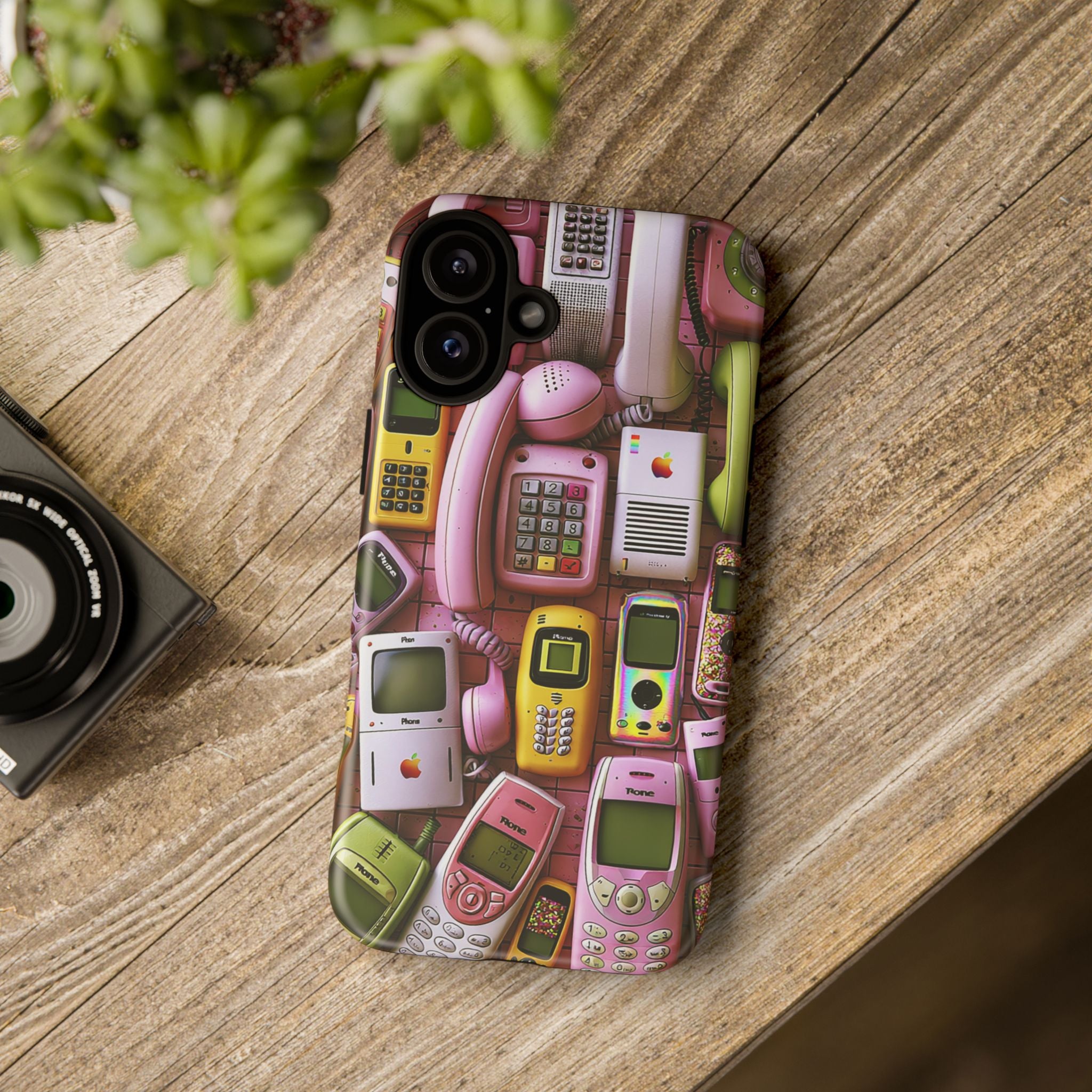 Phone Case — Surreal VR Cityscape Illustration