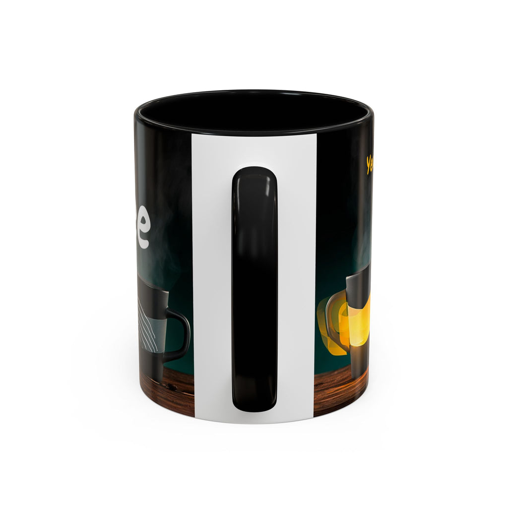 Yeah, yeah, yeah...But First Coffee Accent Mug – Ceramic 11/15oz Coffee Cup