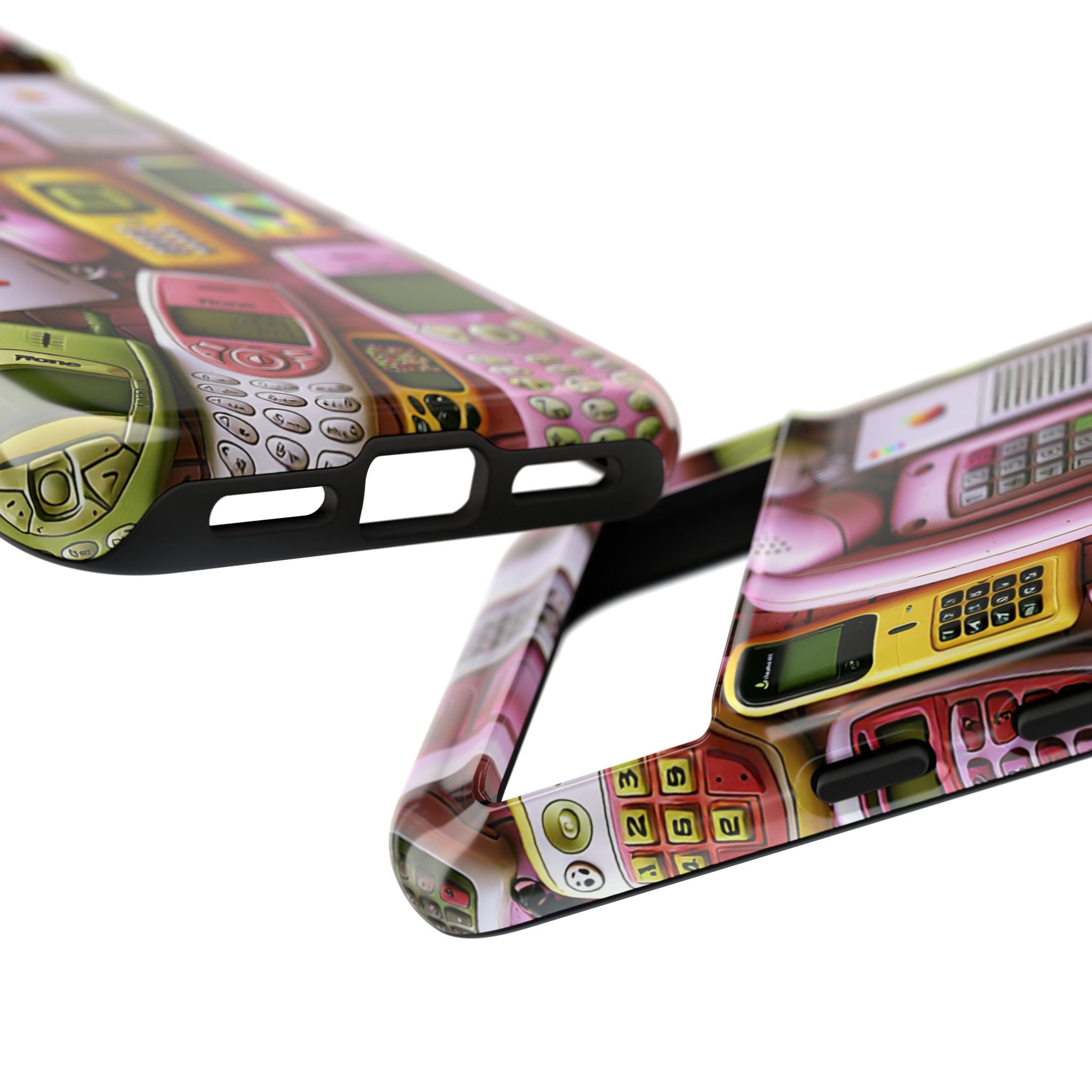 Phone Case — Surreal VR Cityscape Illustration
