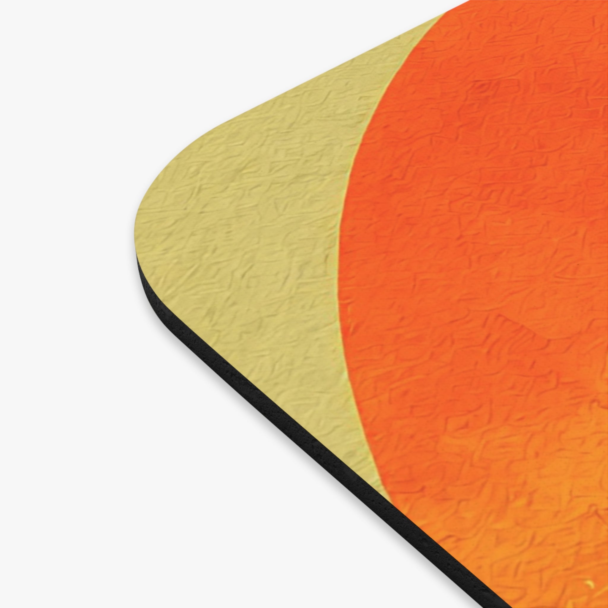 Sunset Beach Mouse Pad — Relaxing Umbrella Seascape Desk Mat