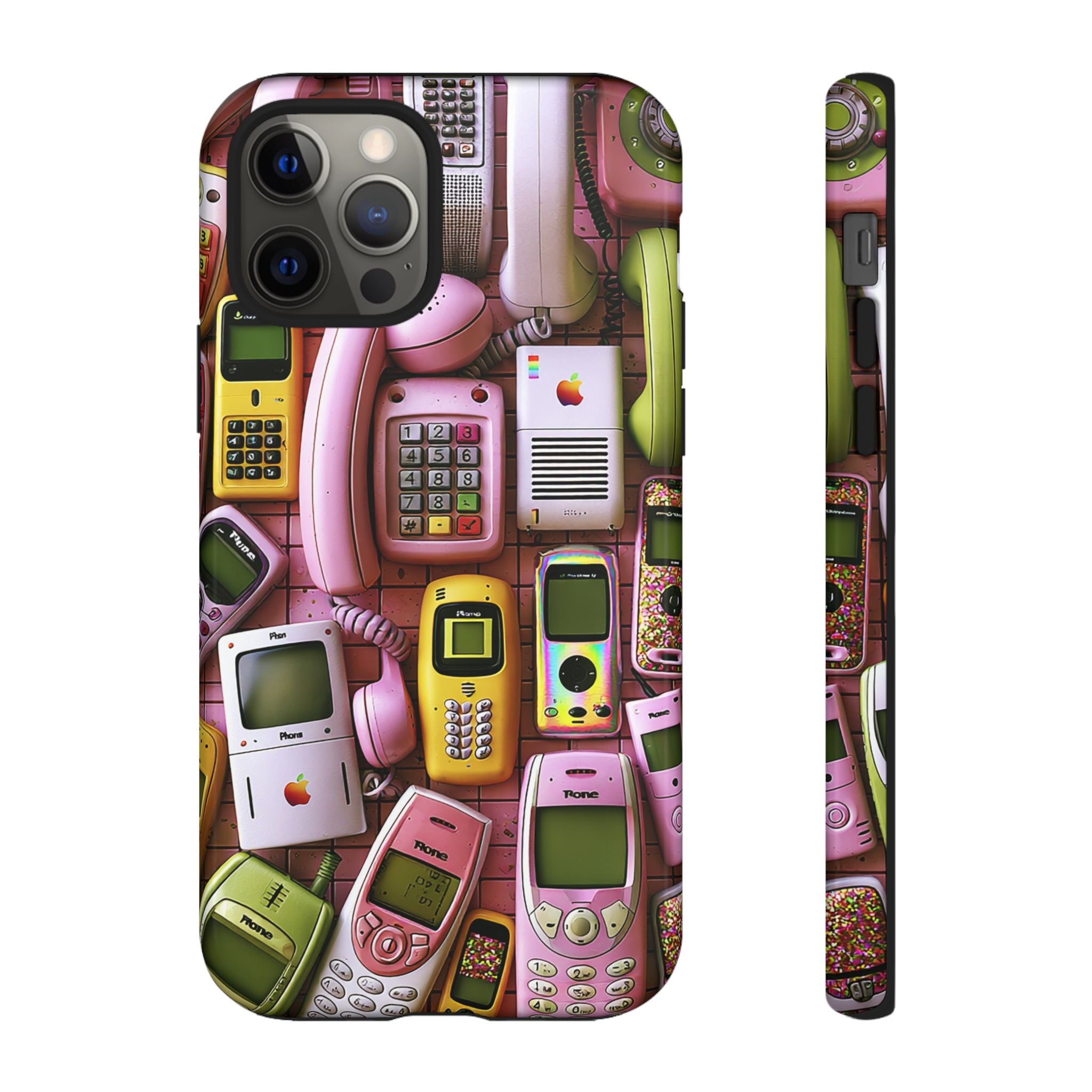 Phone Case — Surreal VR Cityscape Illustration