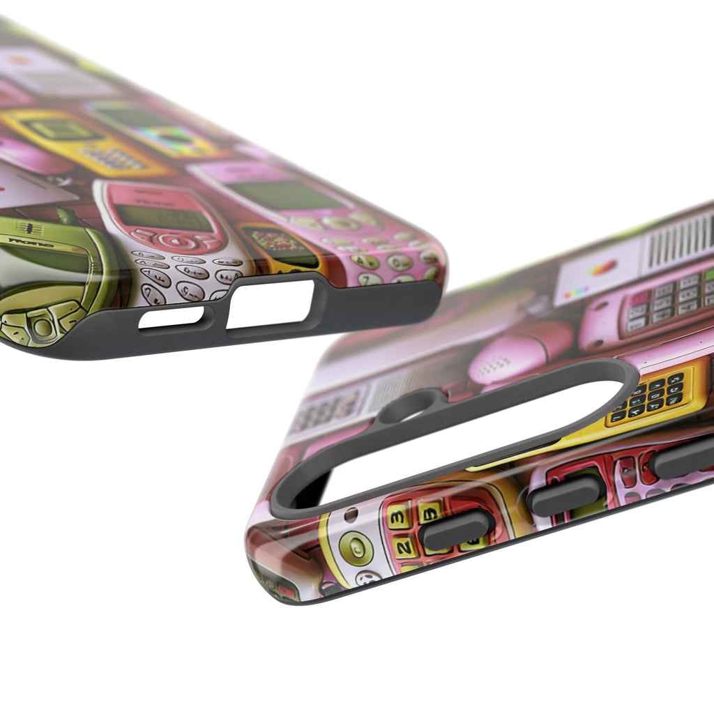 Phone Case — Surreal VR Cityscape Illustration