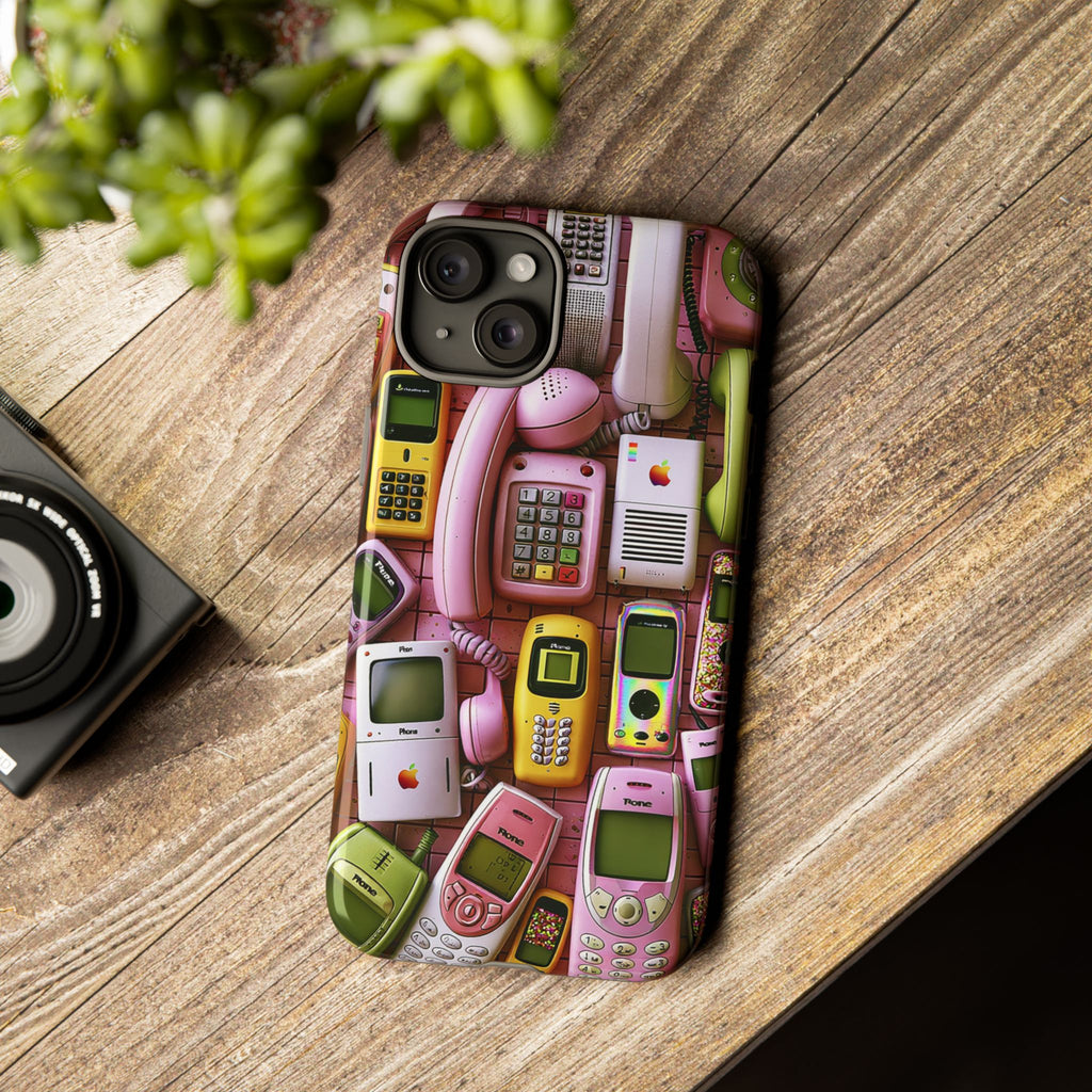 Phone Case — Surreal VR Cityscape Illustration