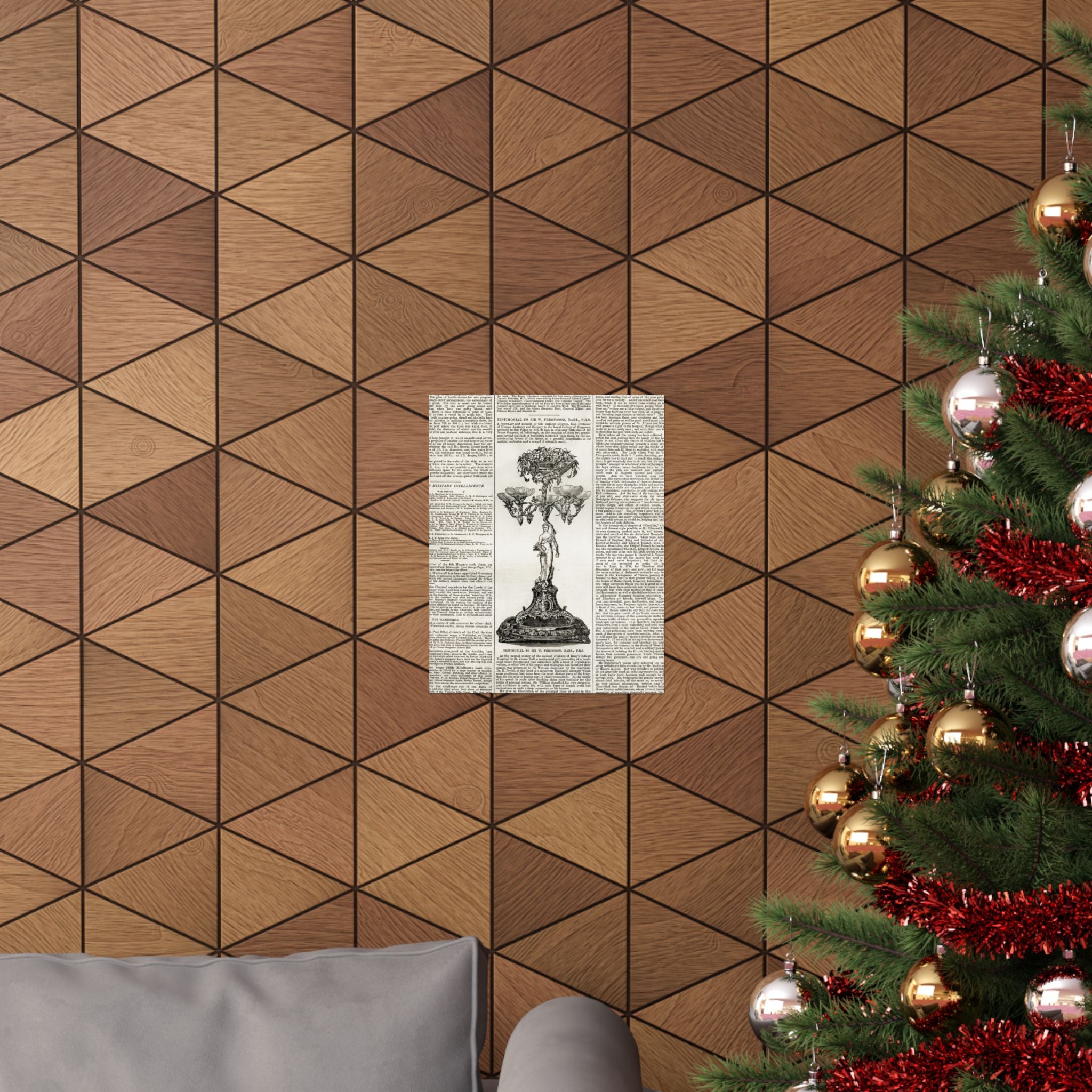 Vintage Botanical Dictionary Poster — Matte Vertical Wall Art