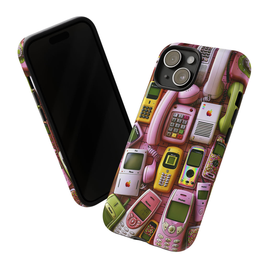 Phone Case — Surreal VR Cityscape Illustration