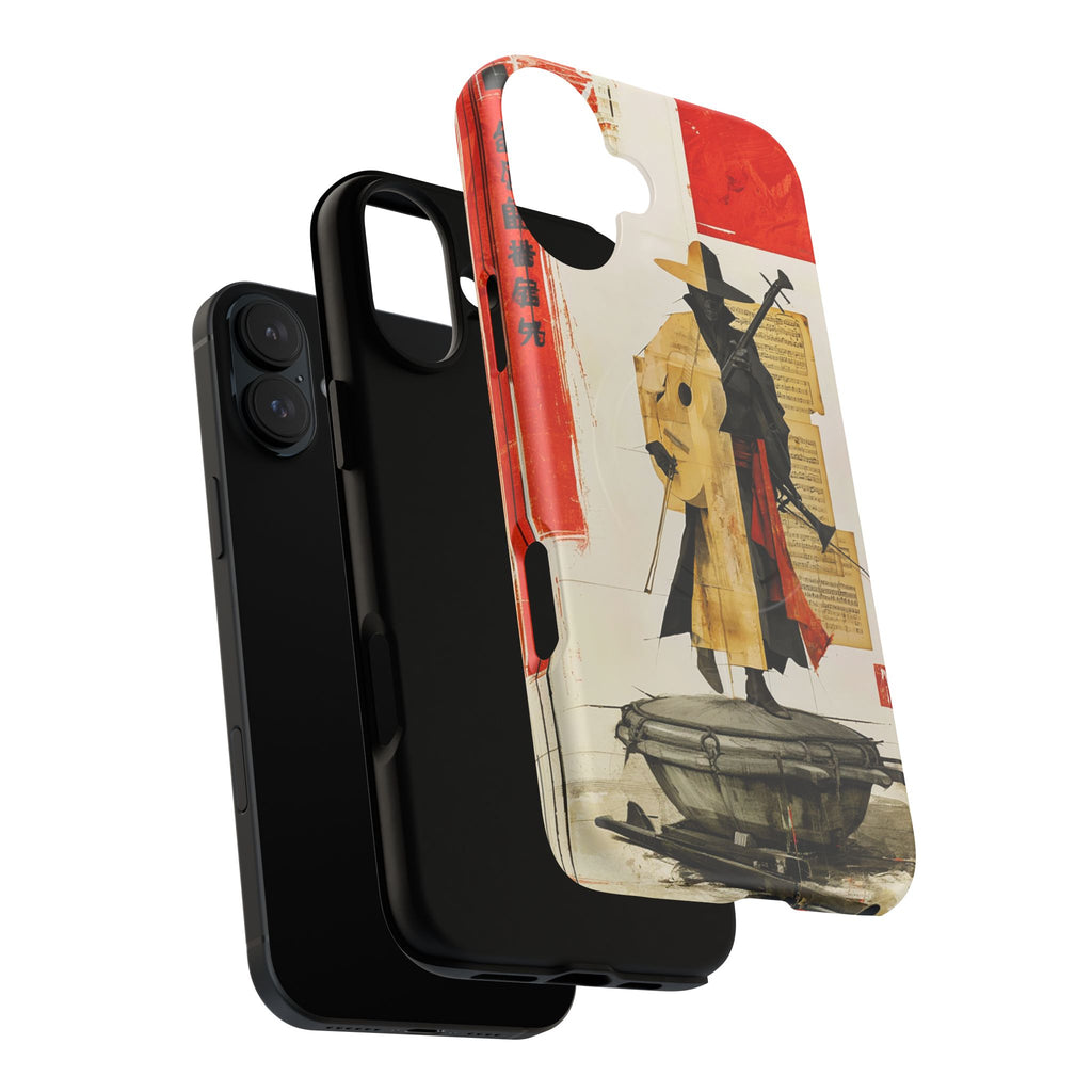 Samurai Art Phone Case — Tough Magnetic Protective iPhone Cover
