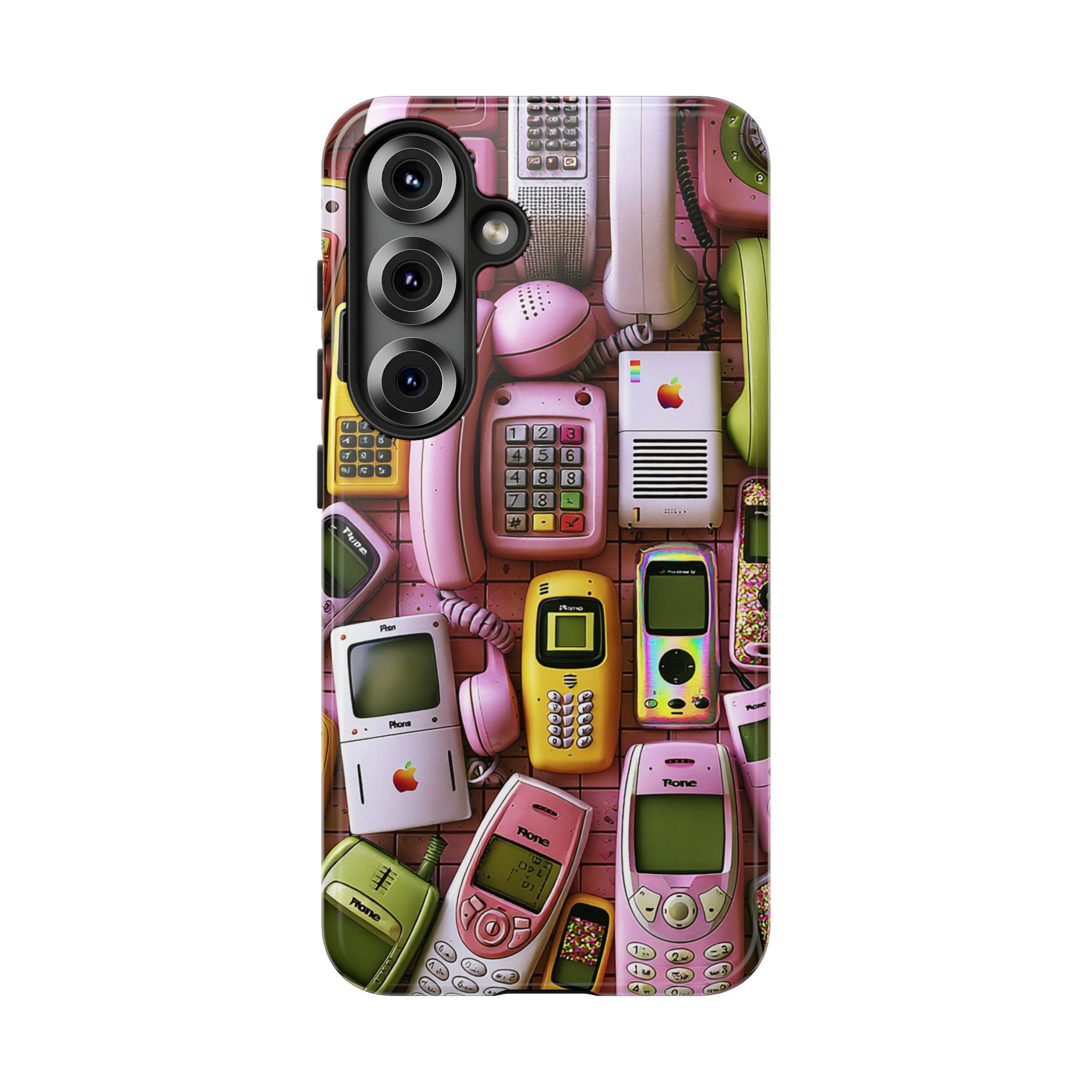 Phone Case — Surreal VR Cityscape Illustration