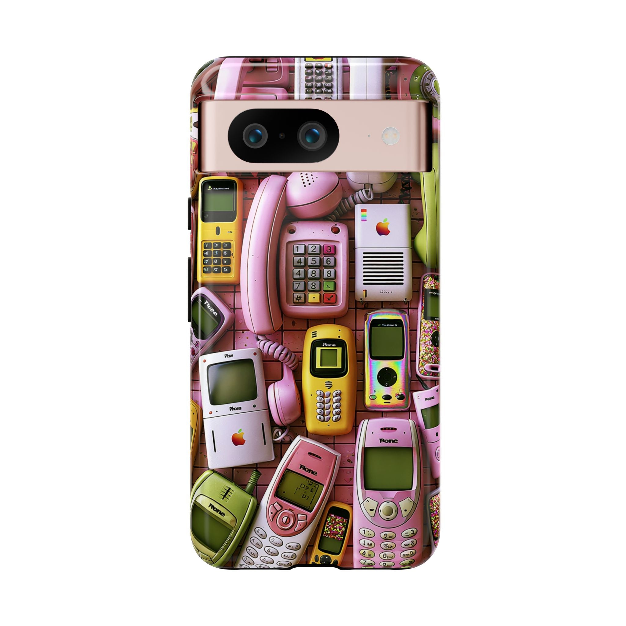Phone Case — Surreal VR Cityscape Illustration