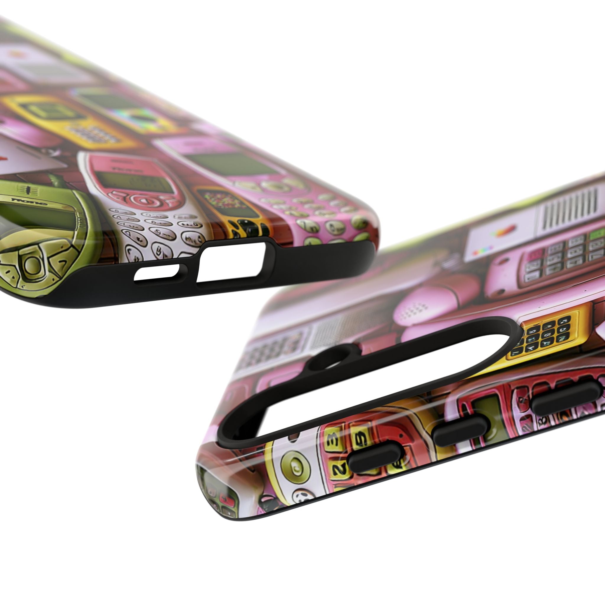 Phone Case — Surreal VR Cityscape Illustration