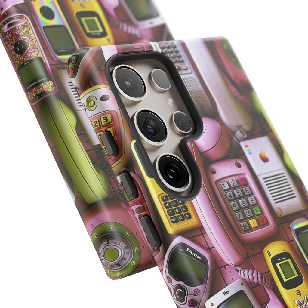 Phone Case — Surreal VR Cityscape Illustration