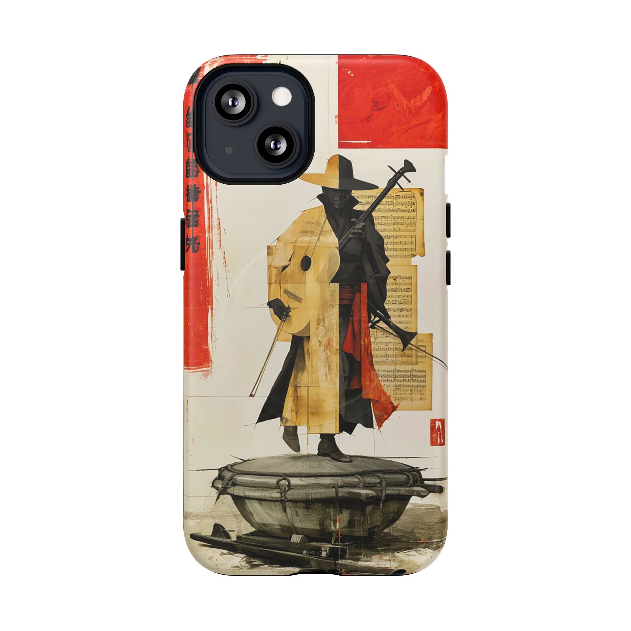 Samurai Art Phone Case — Tough Magnetic Protective iPhone Cover