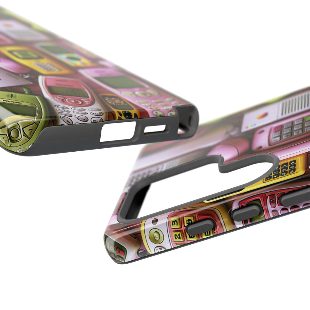 Phone Case — Surreal VR Cityscape Illustration